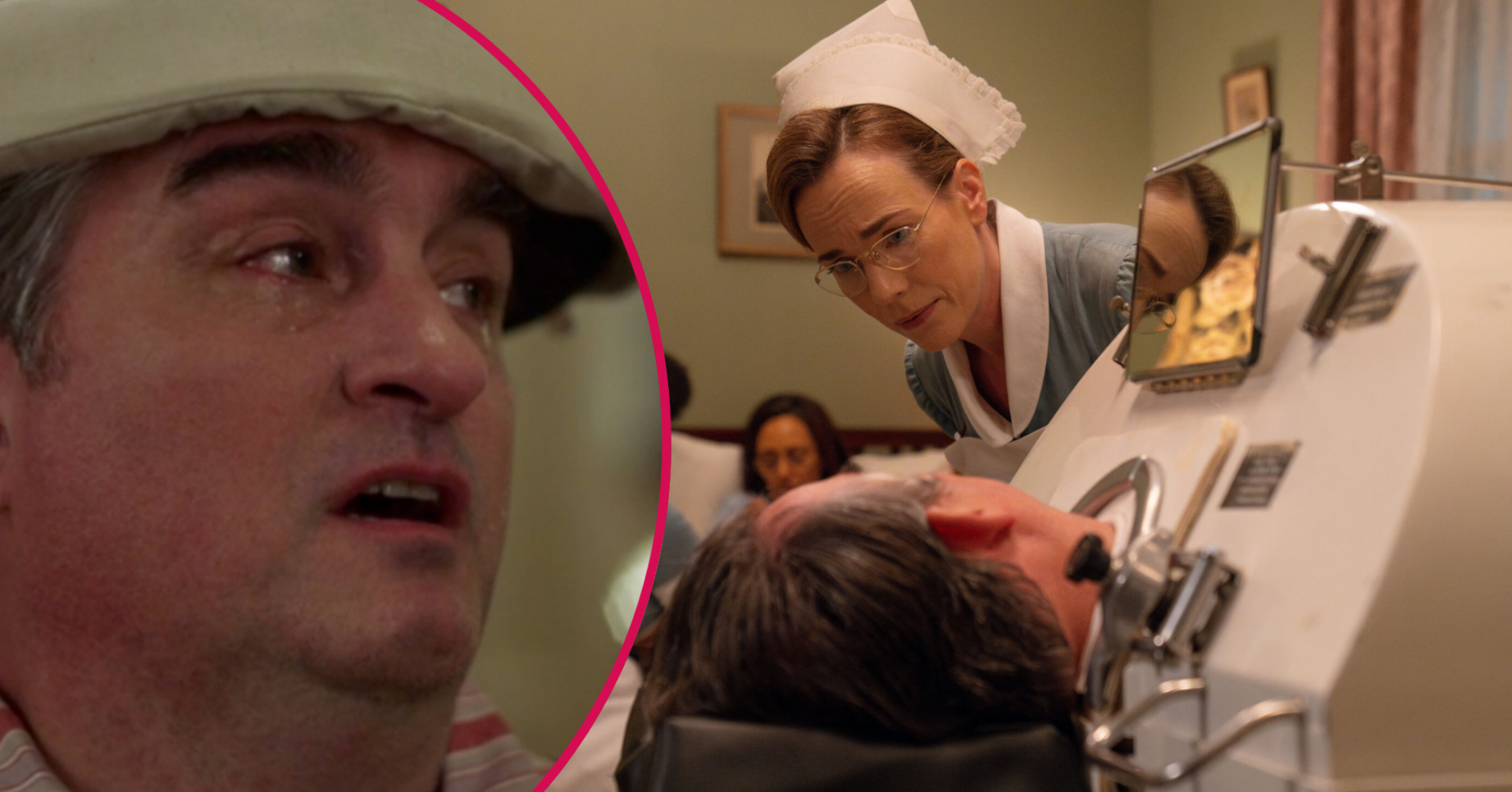 Call the Midwife characters acting out a scene