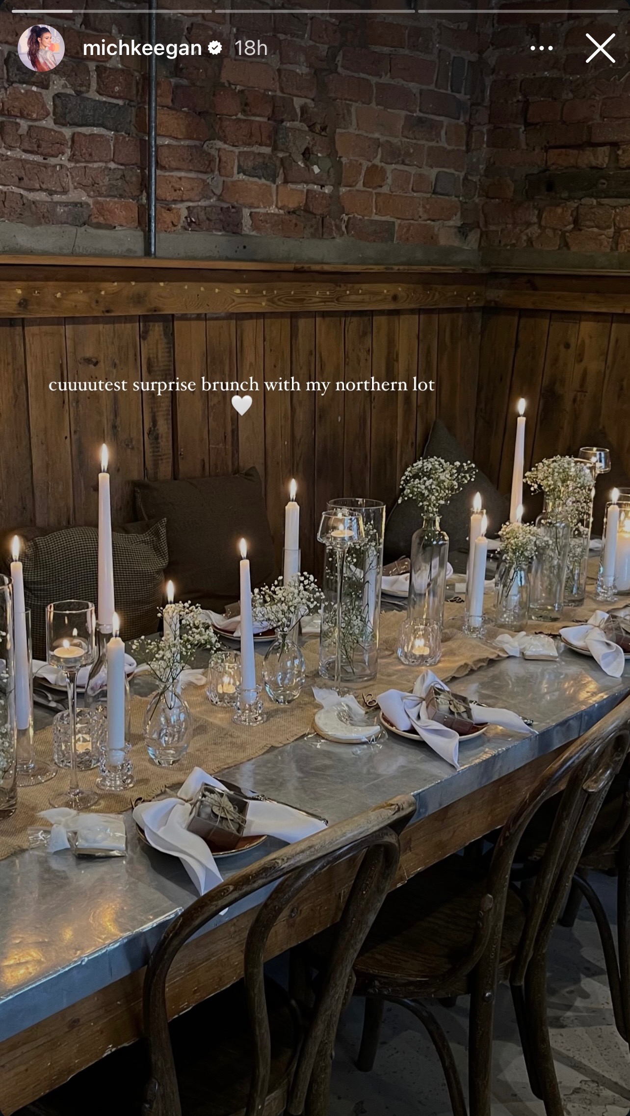 Michelle's 'baby shower'