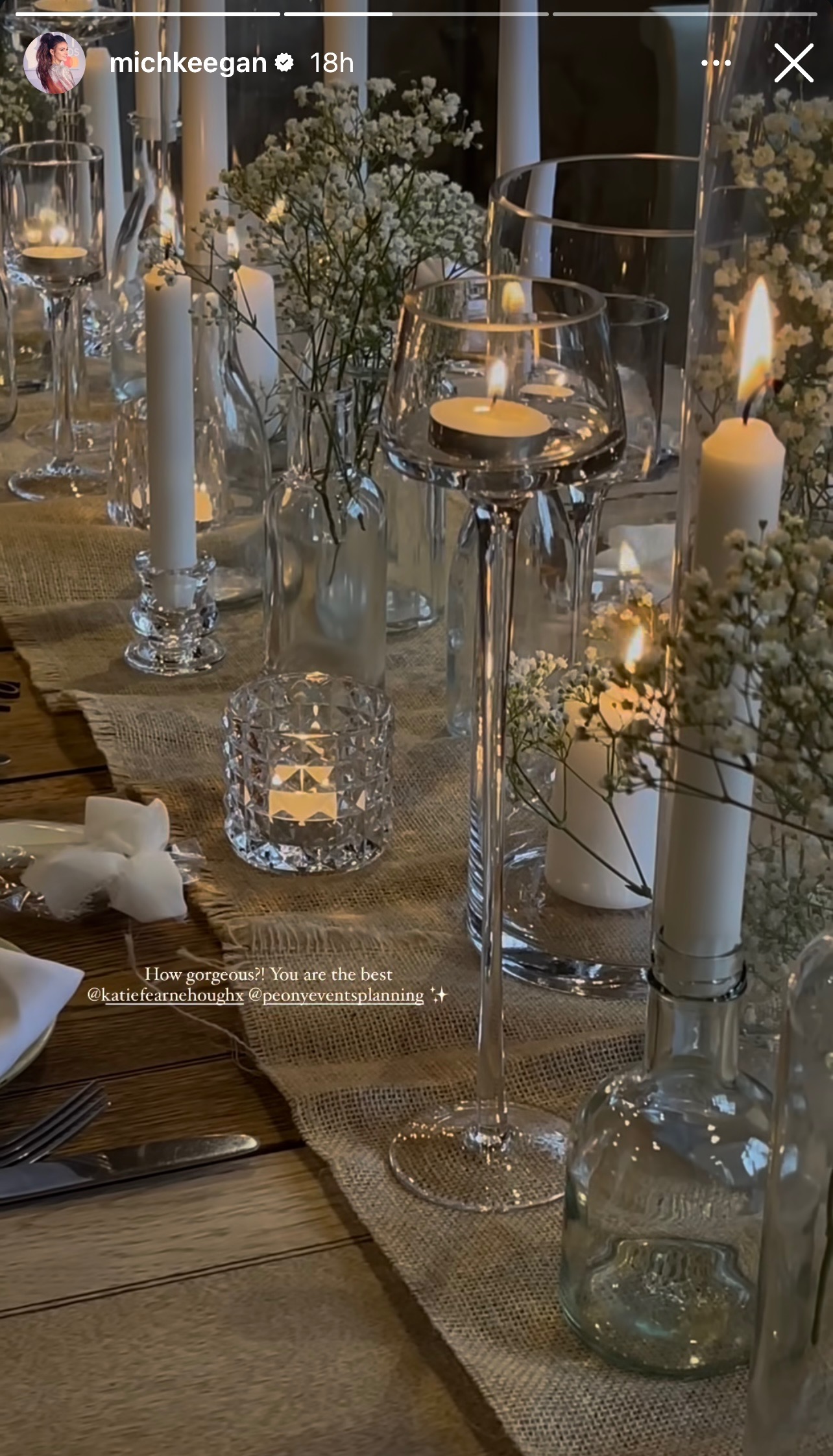 Michelle's 'baby shower'