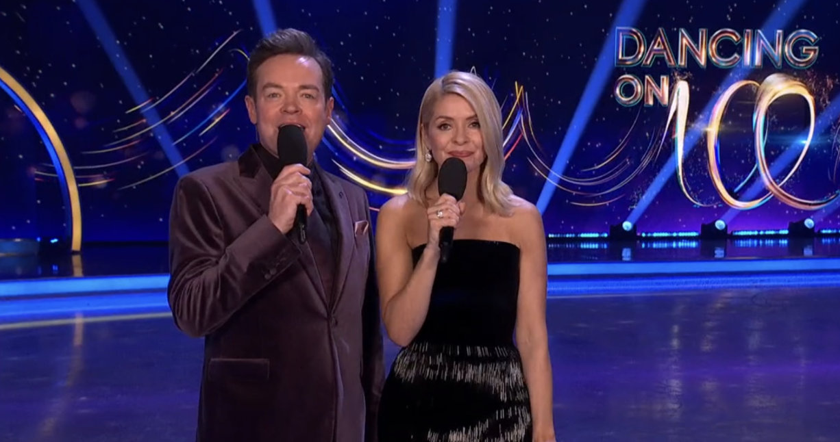 Stephen and Holly on Dancing On Ice 