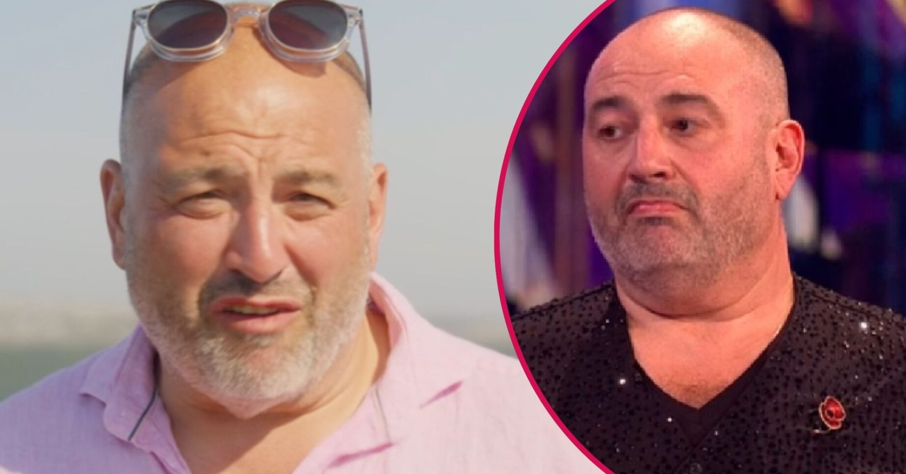 Wynne Evans looking serious