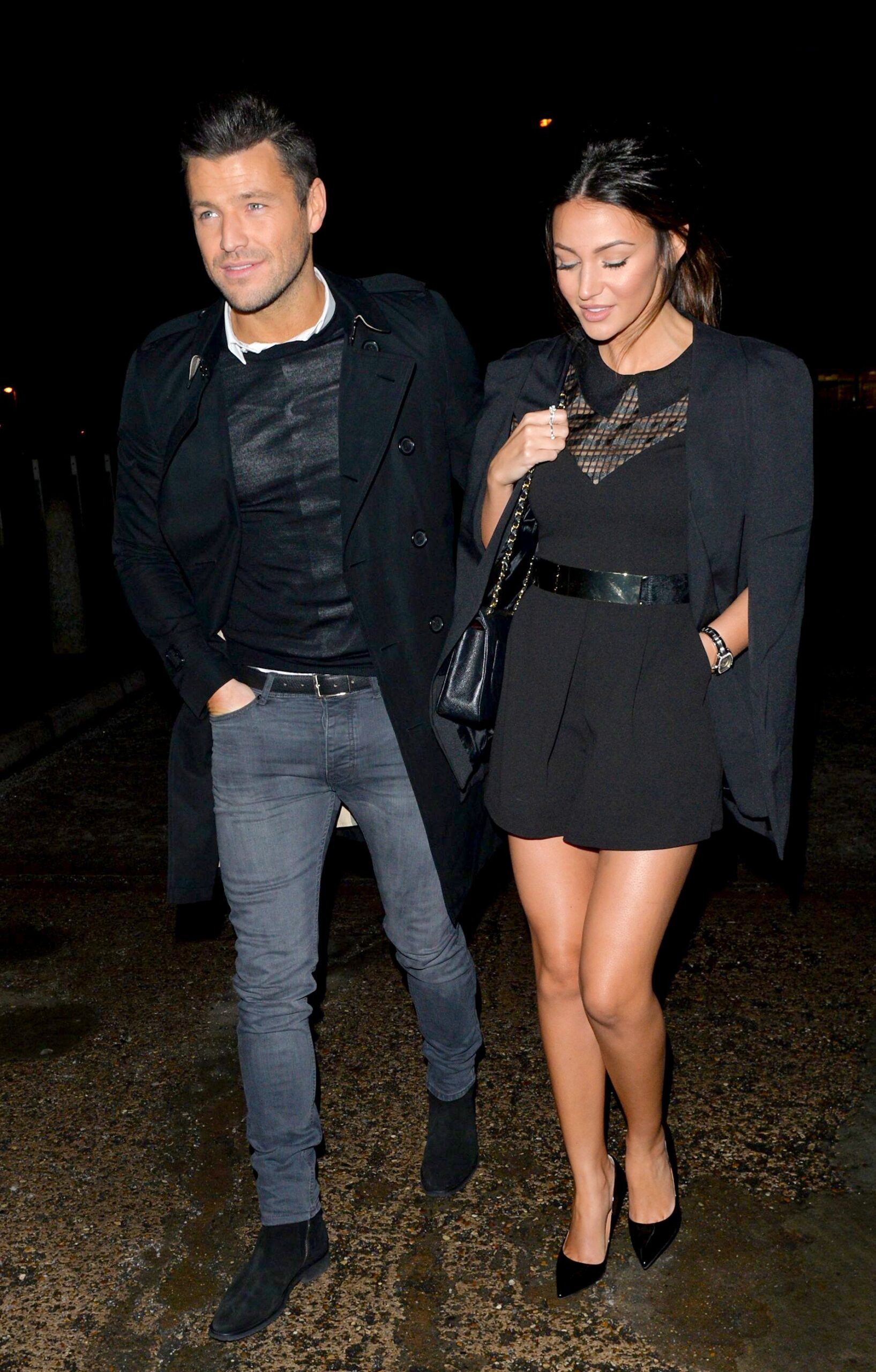 Mark Wright and Michelle Keegan on date night