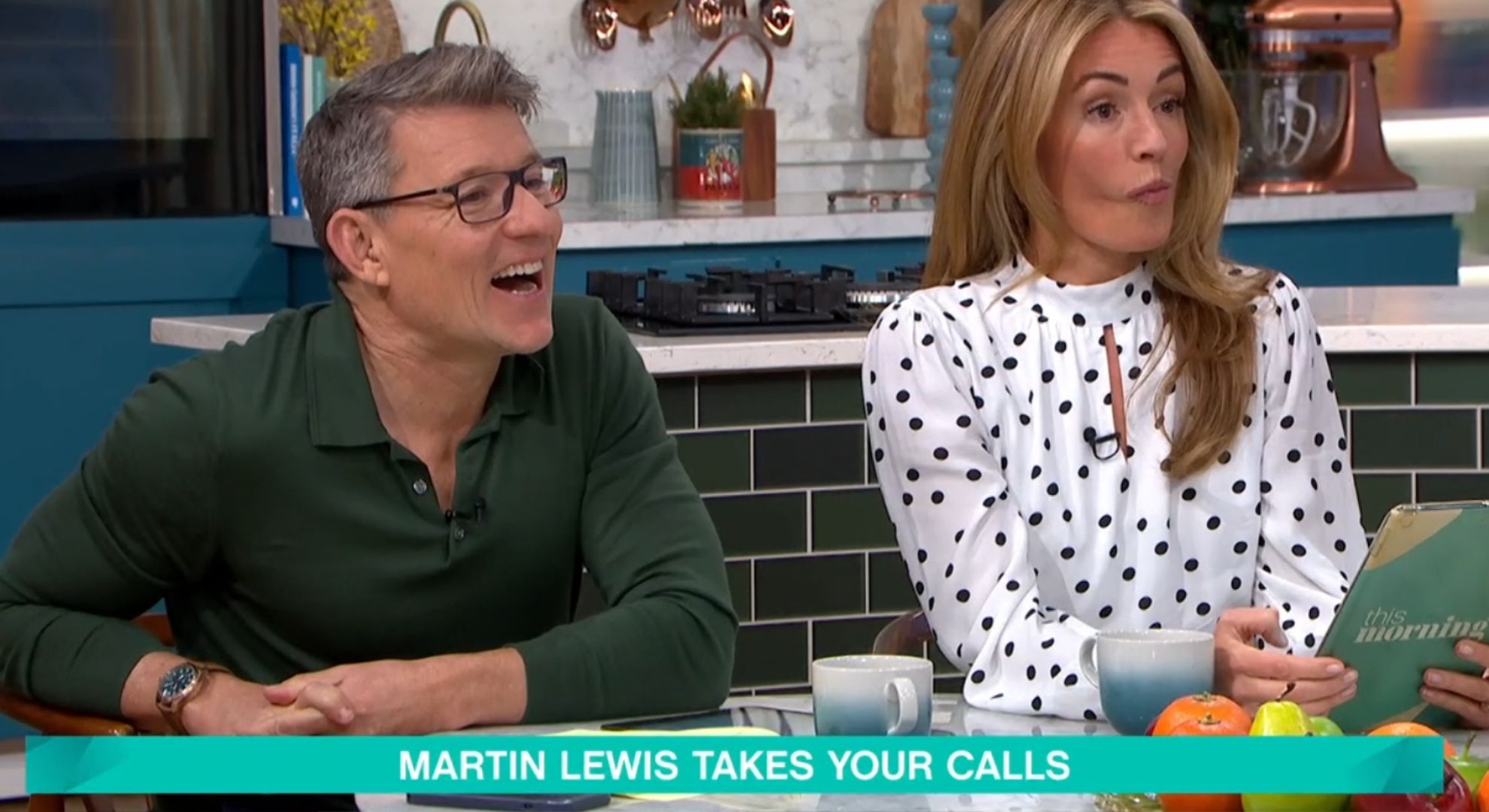 Ben and Cat on This Morning