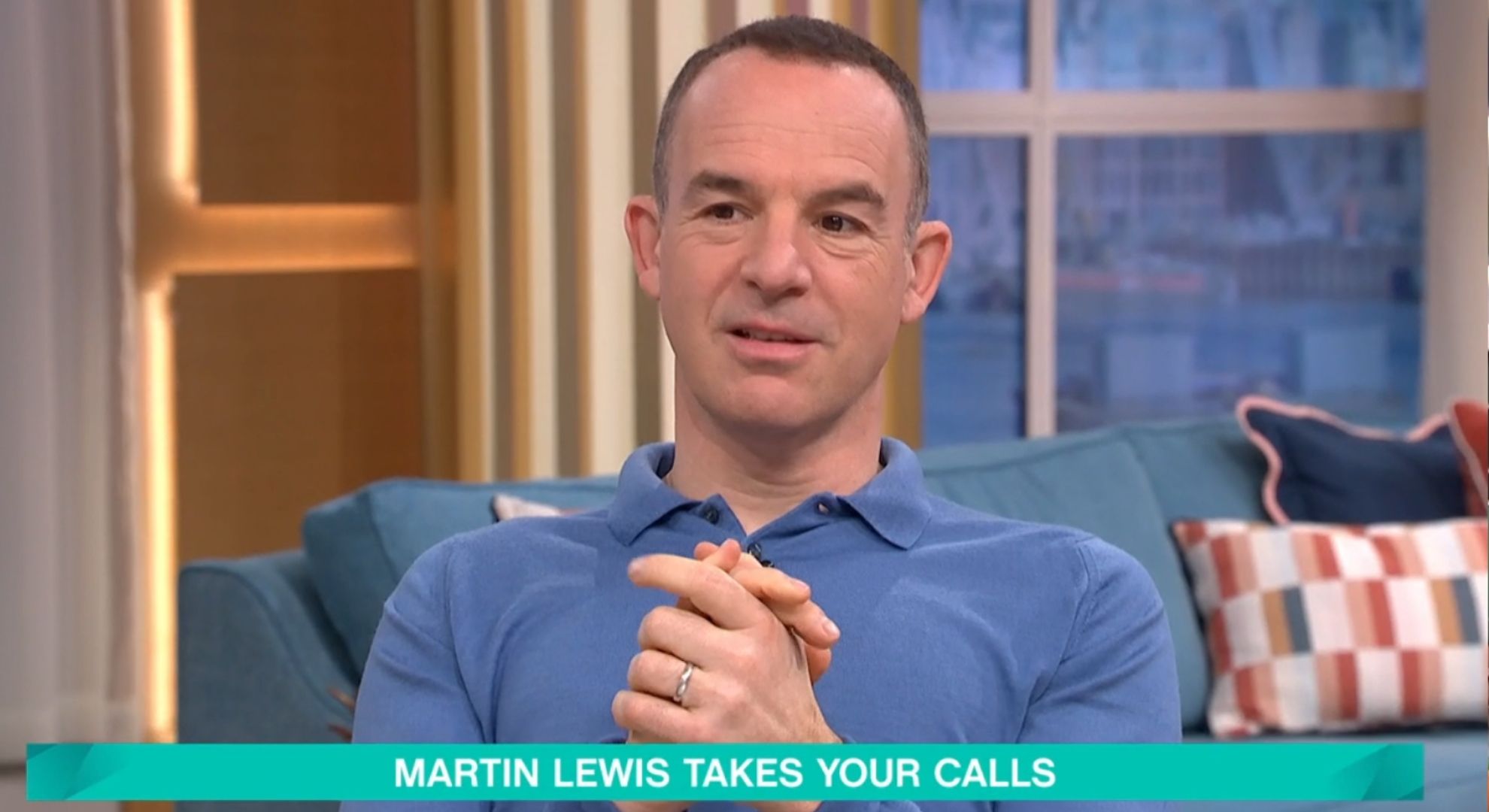 Martin lewis on This Morning