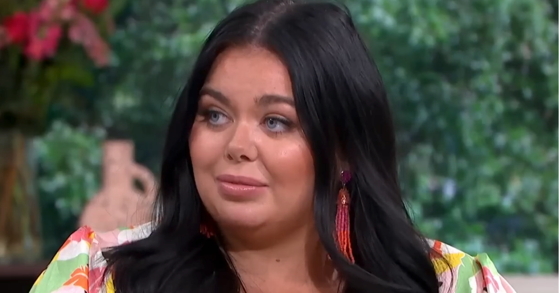 Scarlett Moffatt looking sad on This Morning