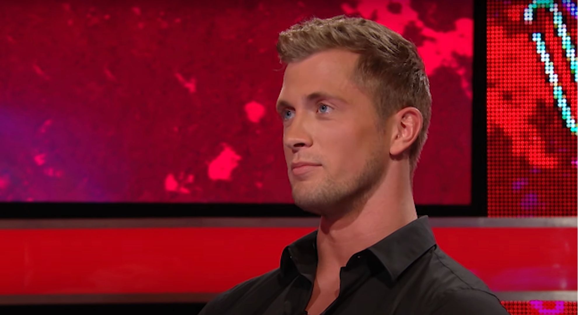 Dan Osborne speaking during a Celebrity Big Brother interview