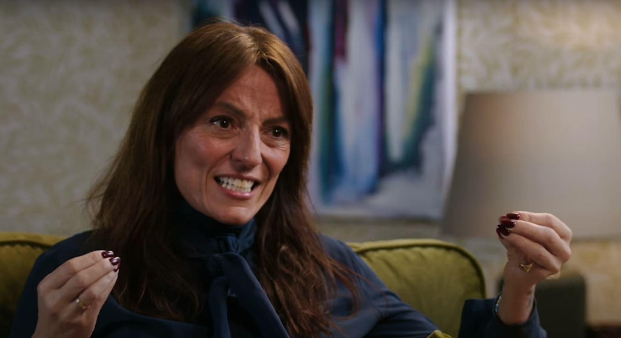 Davina McCall crying on Begin Again