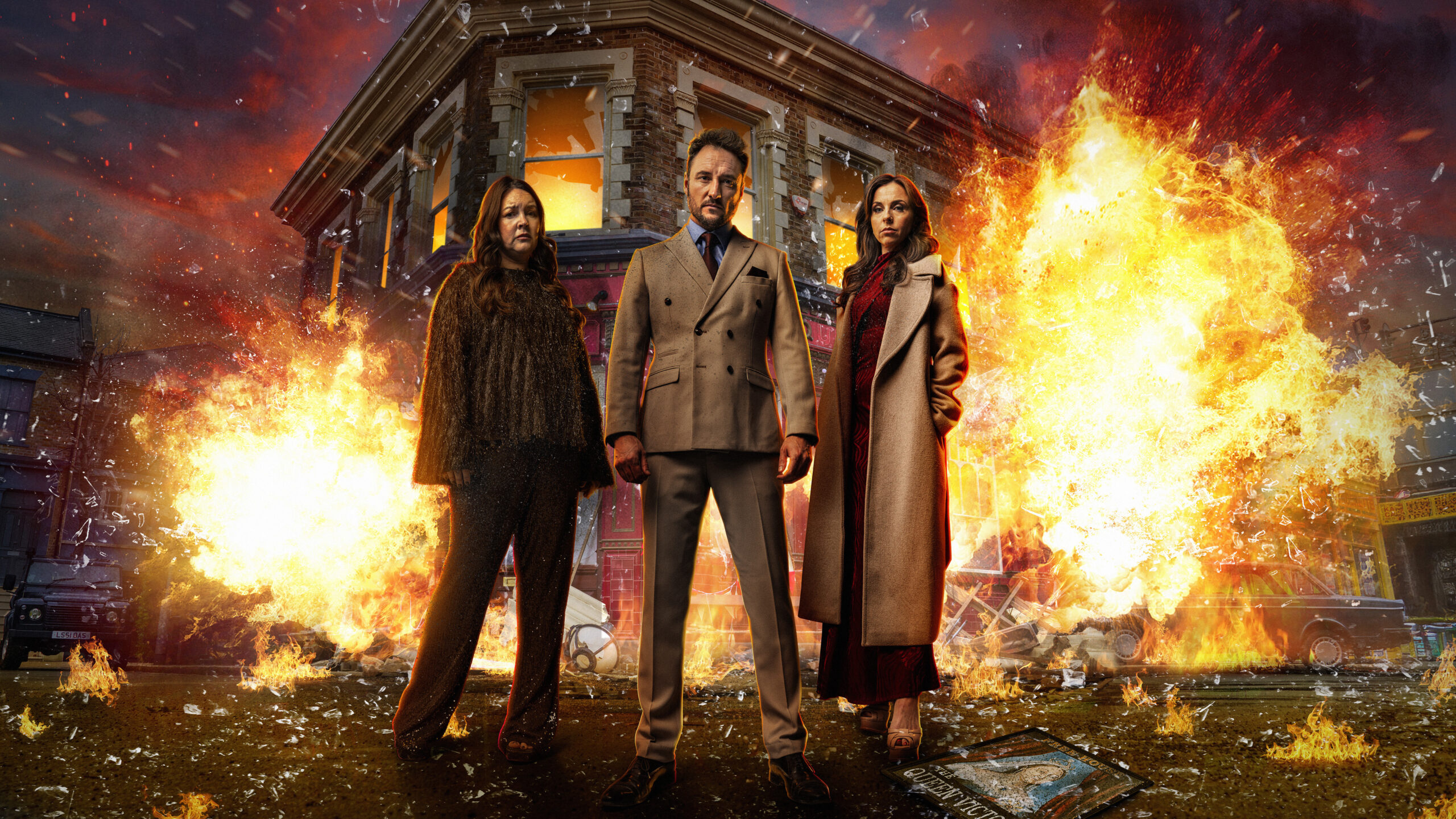 The 40th anniversary saw Martin Fowler killed in The Vic (Credit: BBC)