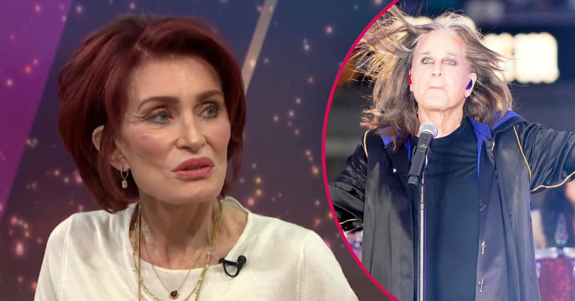 Sharon and Ozzy Osbourne