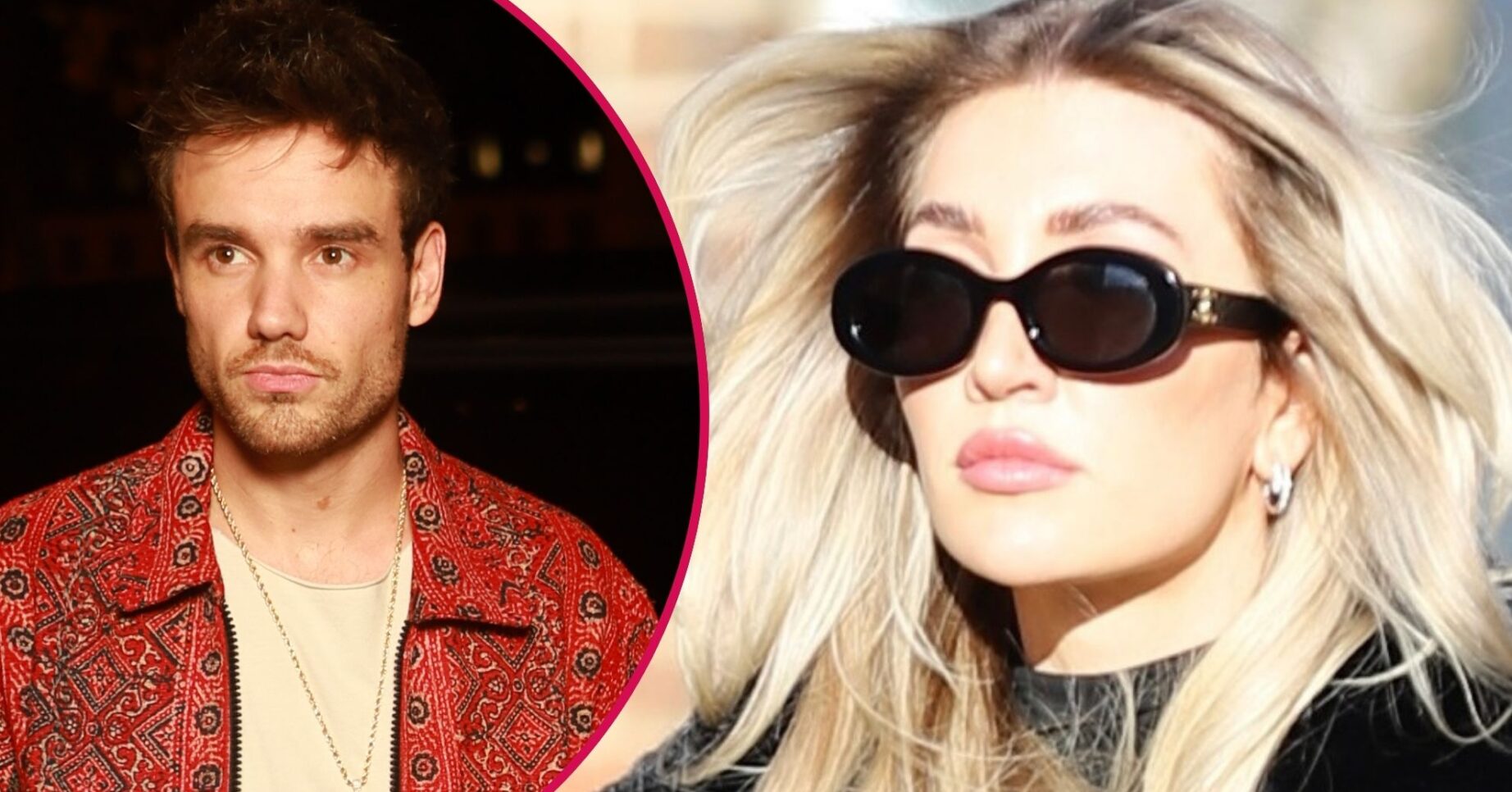 Liam Payne and Kate Cassidy at his funeral