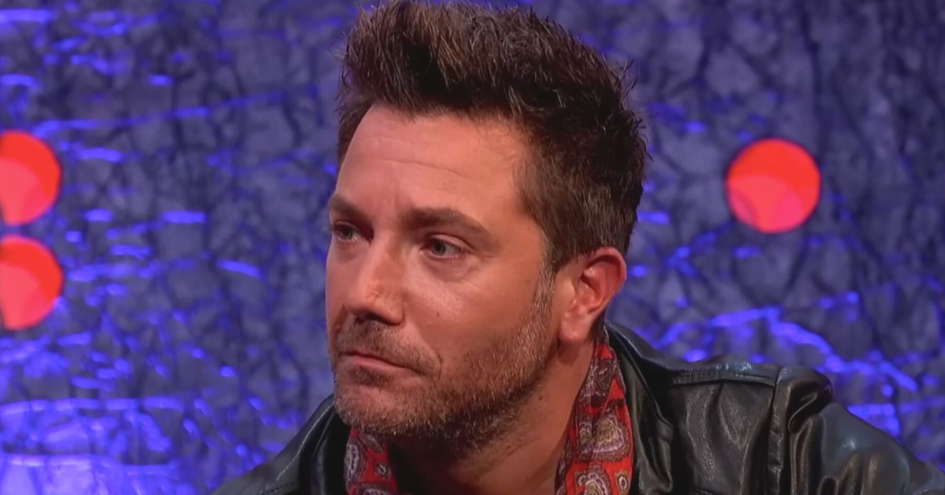 Gino looking serious