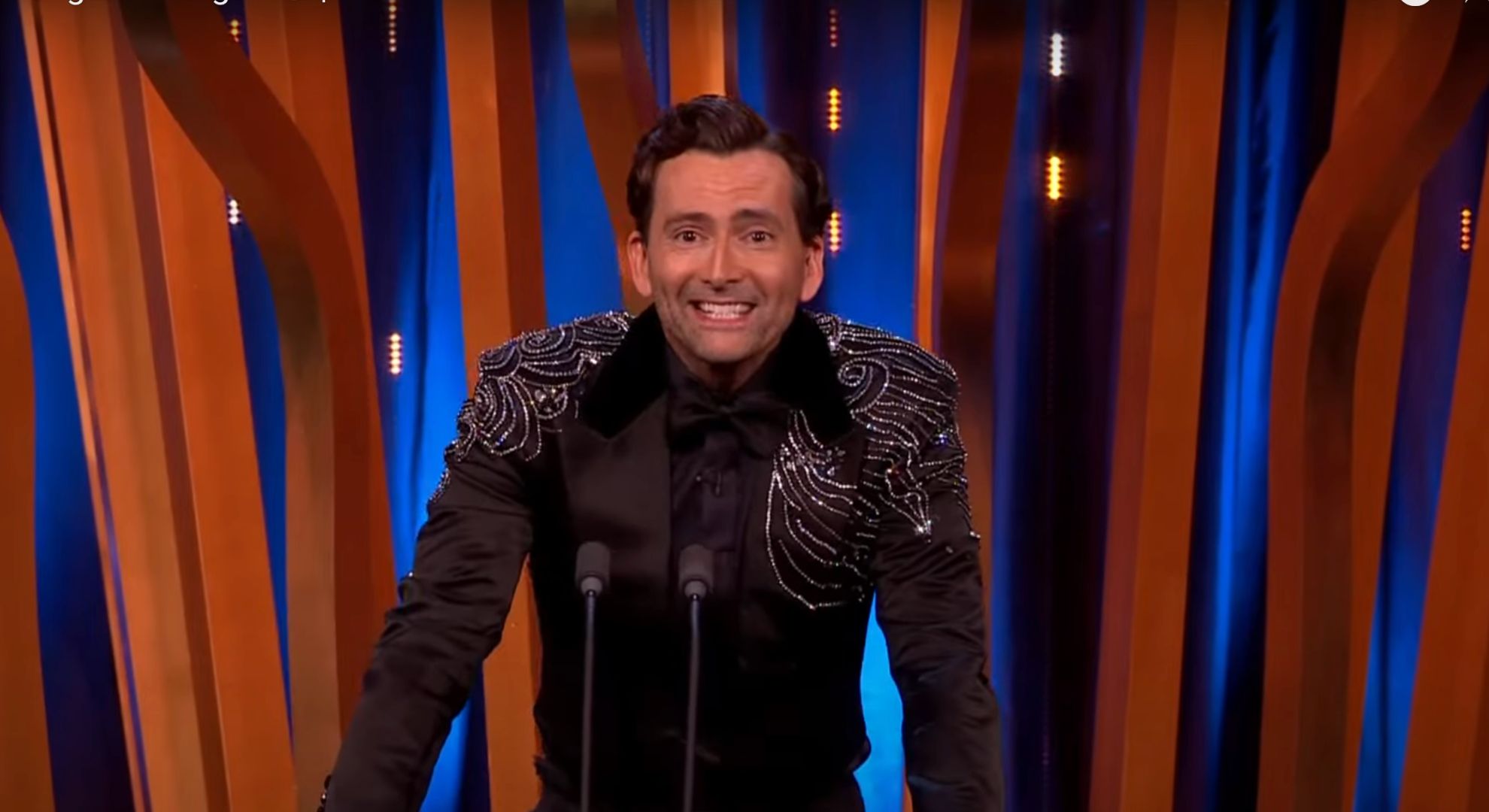 David Tennant hosting the BAFTA Film Awards 