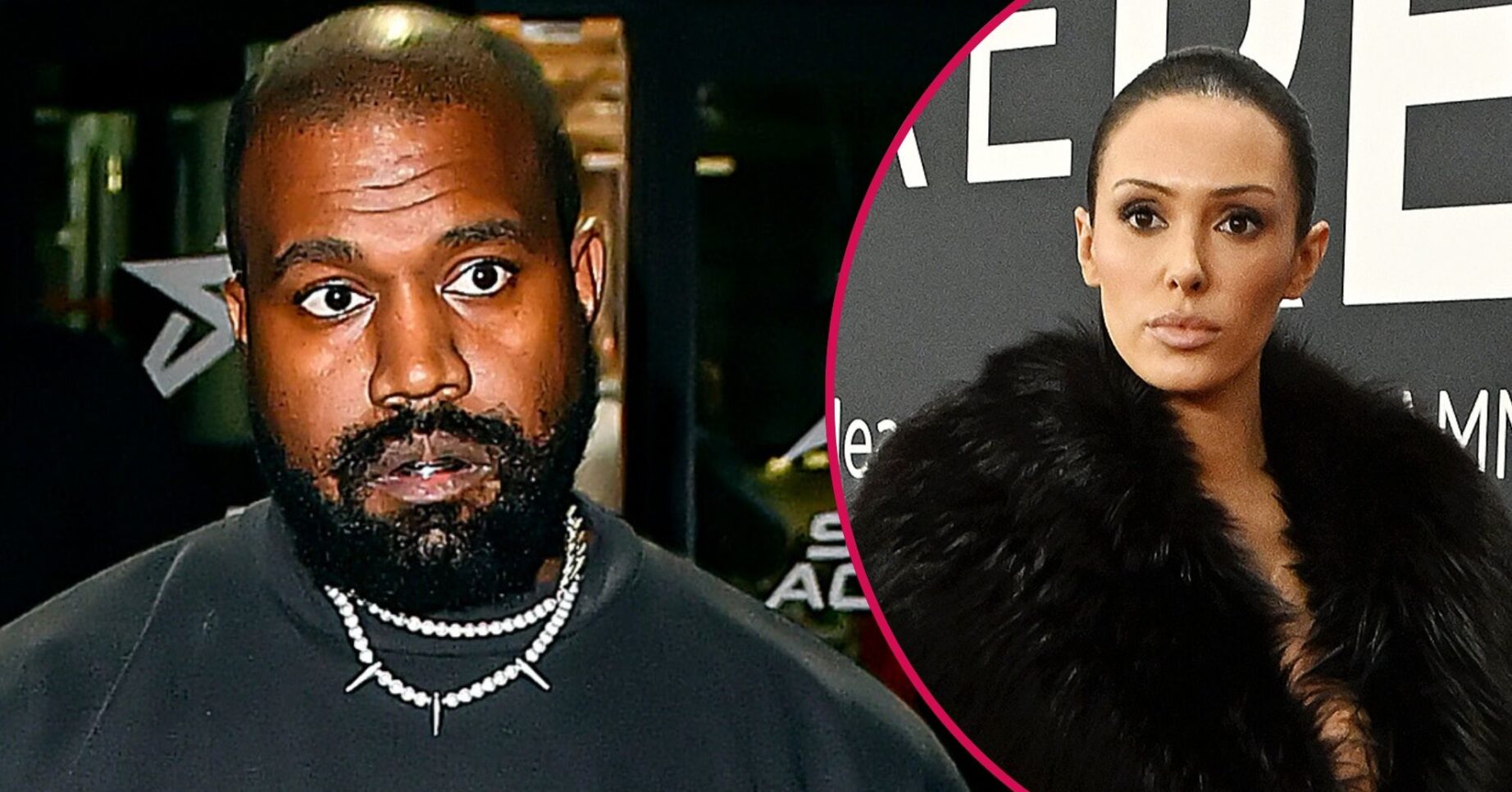 Kanye West and Bianca Censori