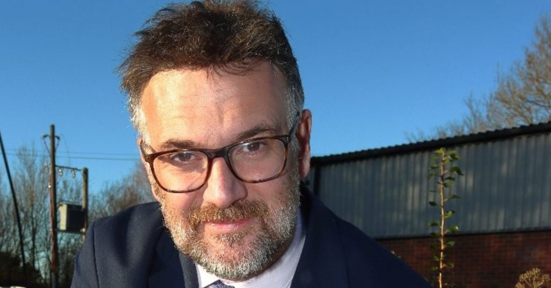 Charles Hanson smiling