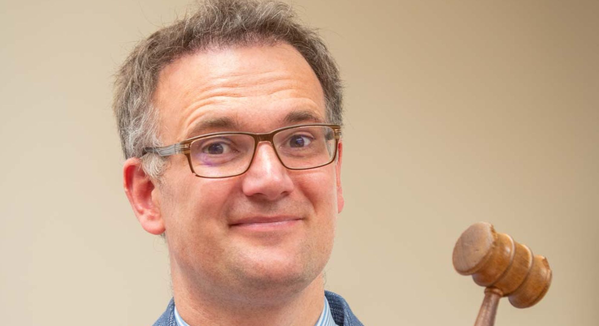 Charles Hanson smiling