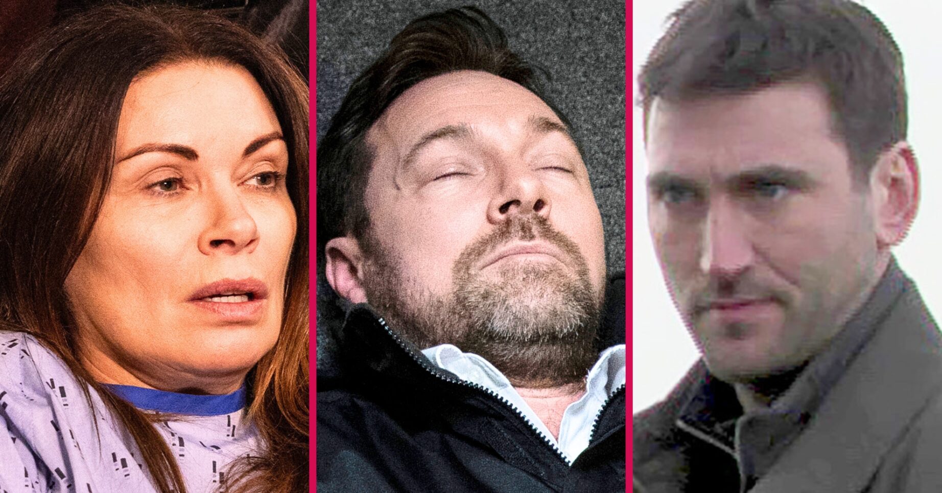 Coronation Street's Carla, Rob, Kit