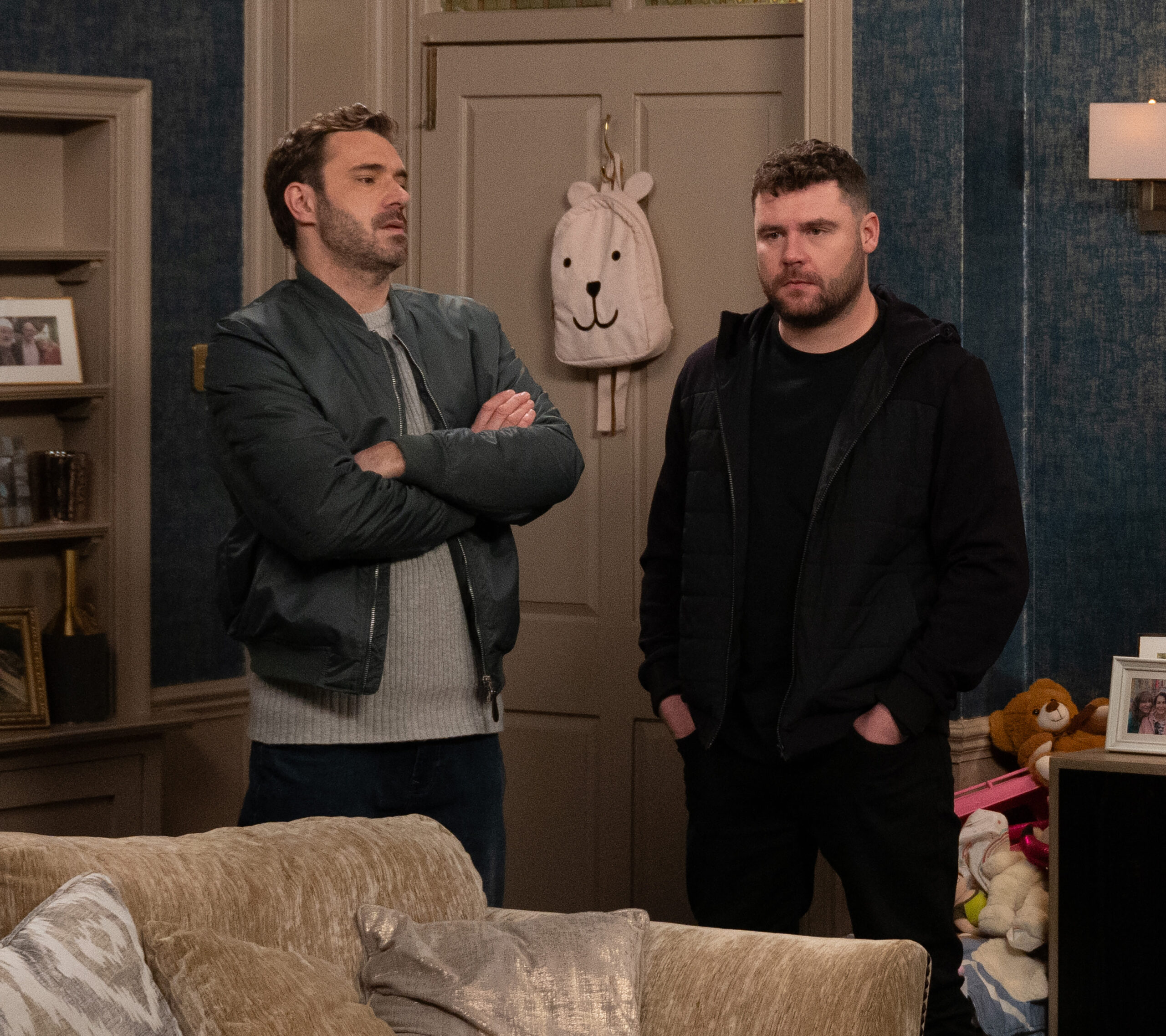 Aaron and John serious