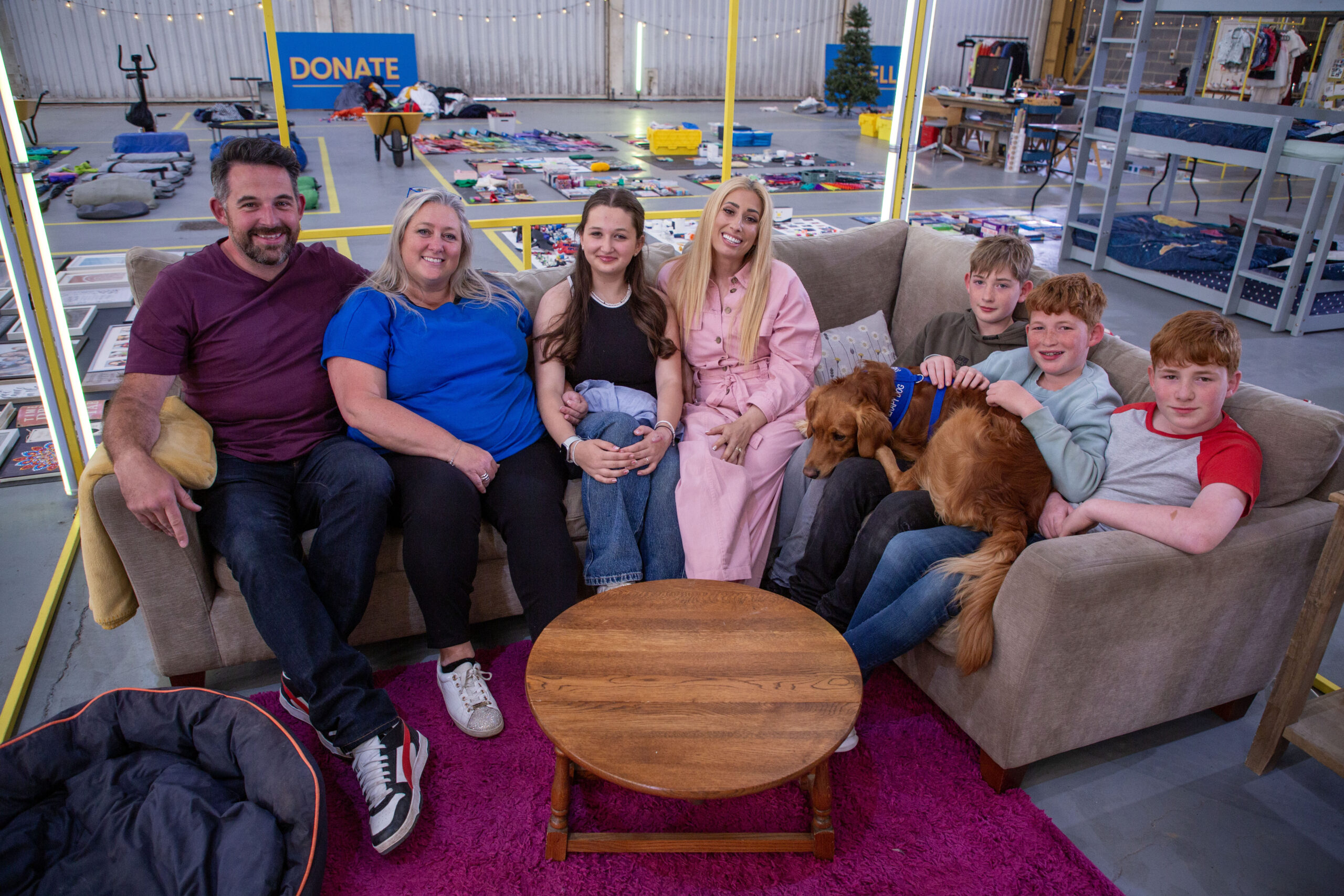 Stacey Solomon and the Appleyards family 