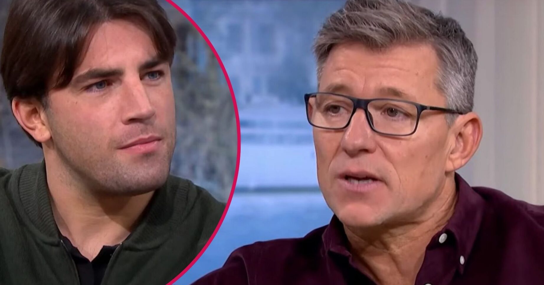 Jack Fincham on This Morning / Ben Shephard speaking