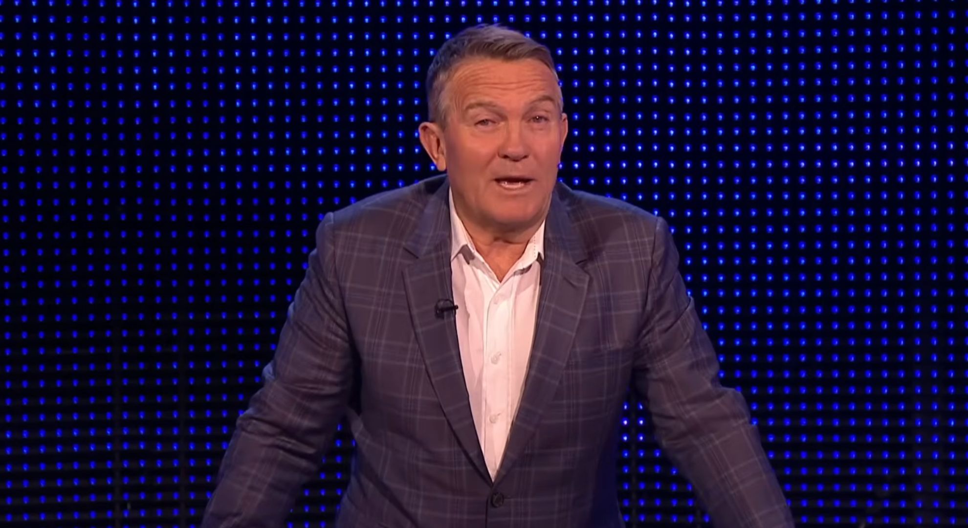 Bradley Walsh talking on The Chase