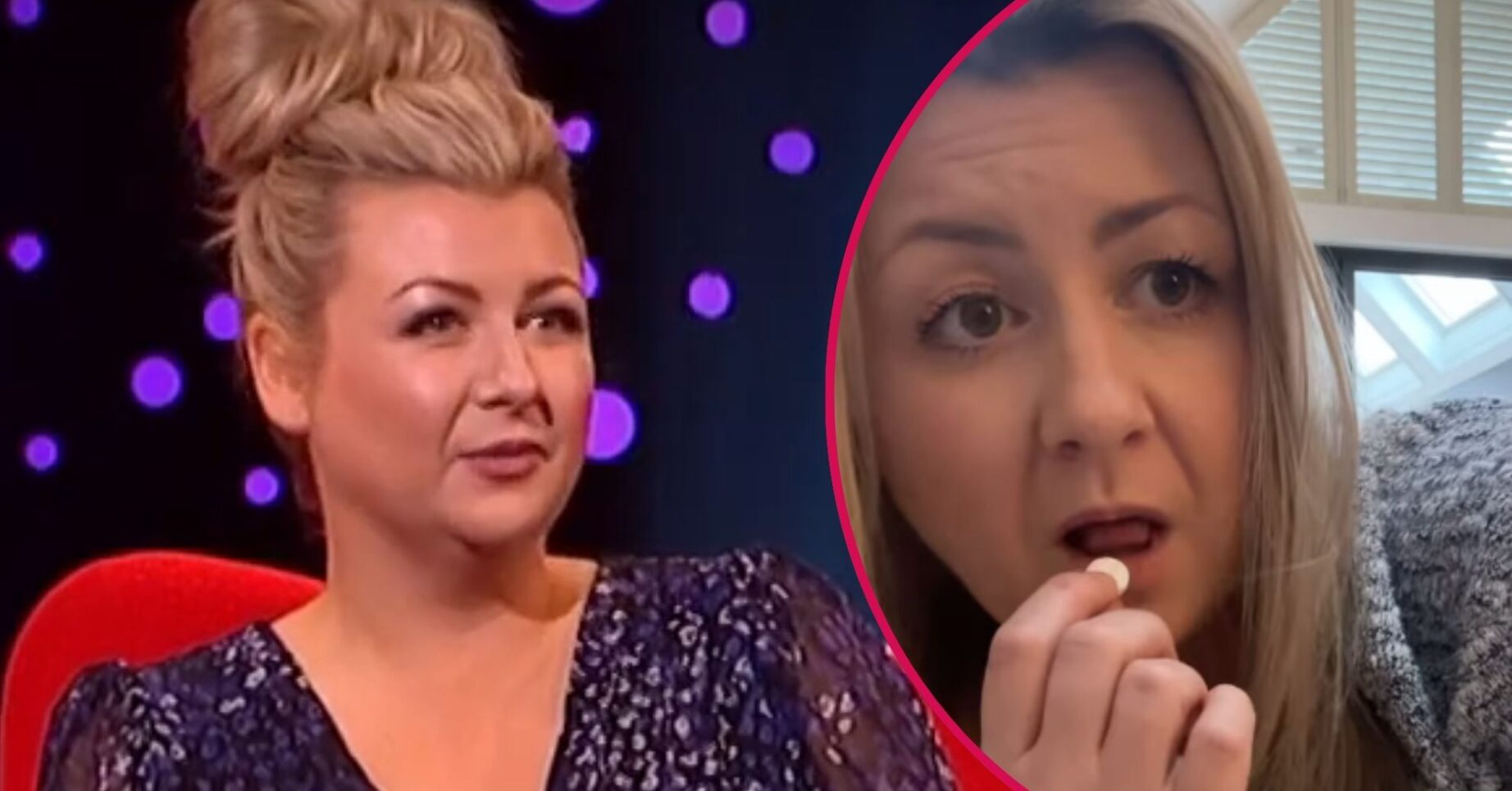 Split image of Rosie Ramsey