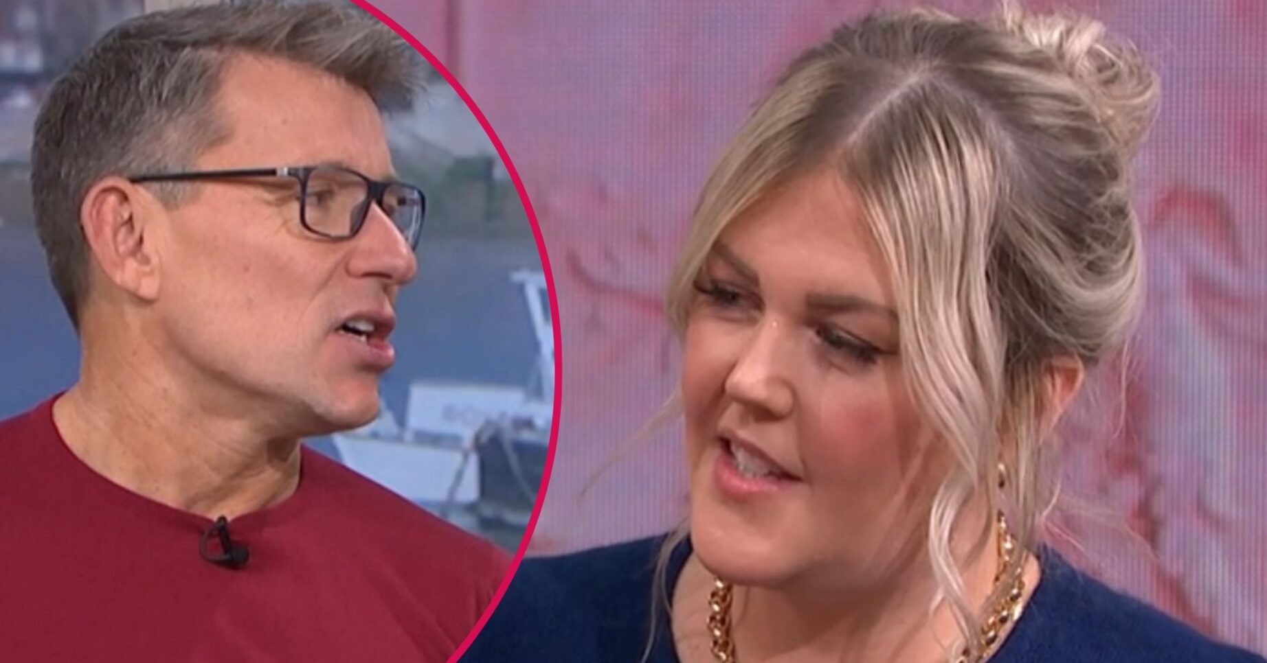 Ben Shephard and Laura Puddy on This Morning today