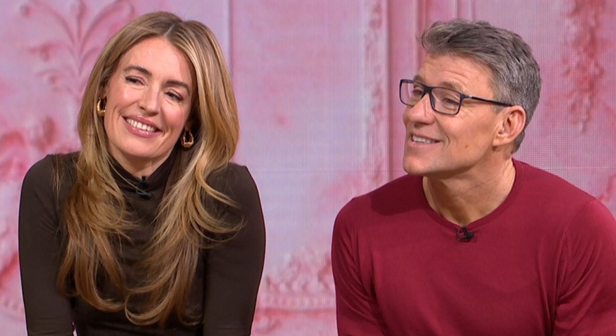 Cat Deeley and Ben Shephard on This Morning today