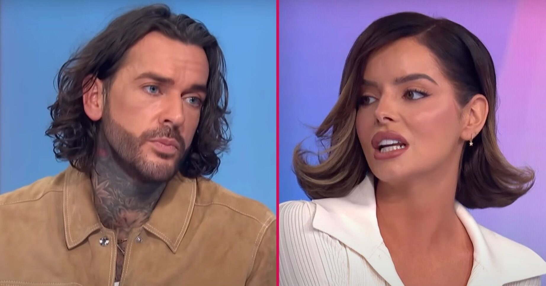 Pete Wicks and Maura Higgins on Loose Women