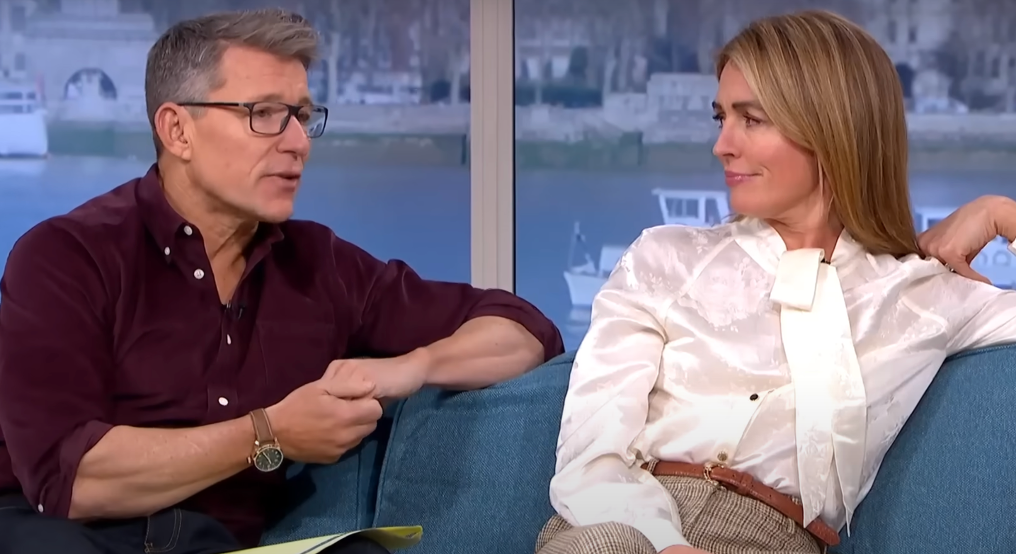 Ben Shepard and Cat Deeley hosting This Morning