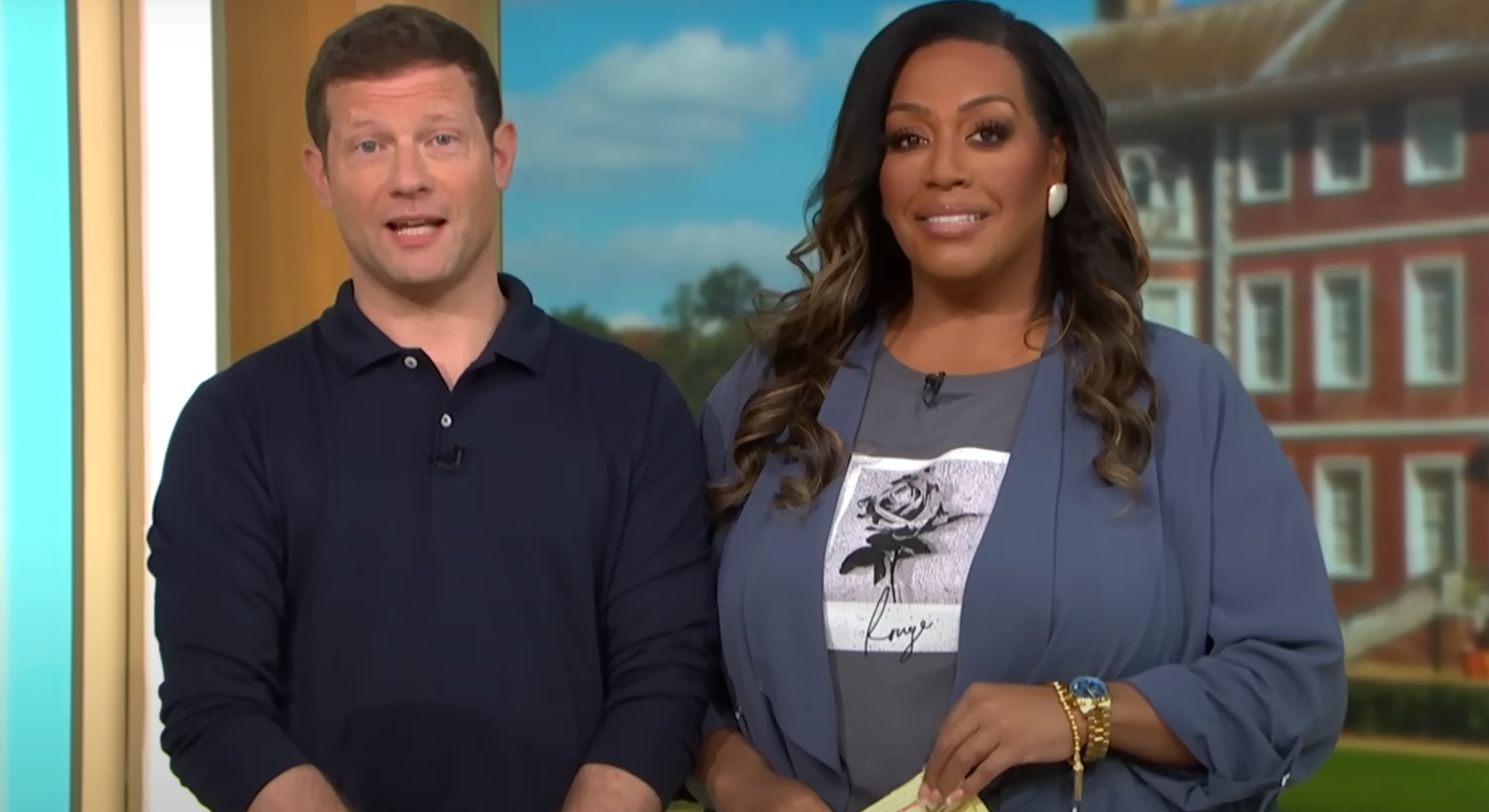 Dermot O'Leary and Alison Hammond hosting This Morning