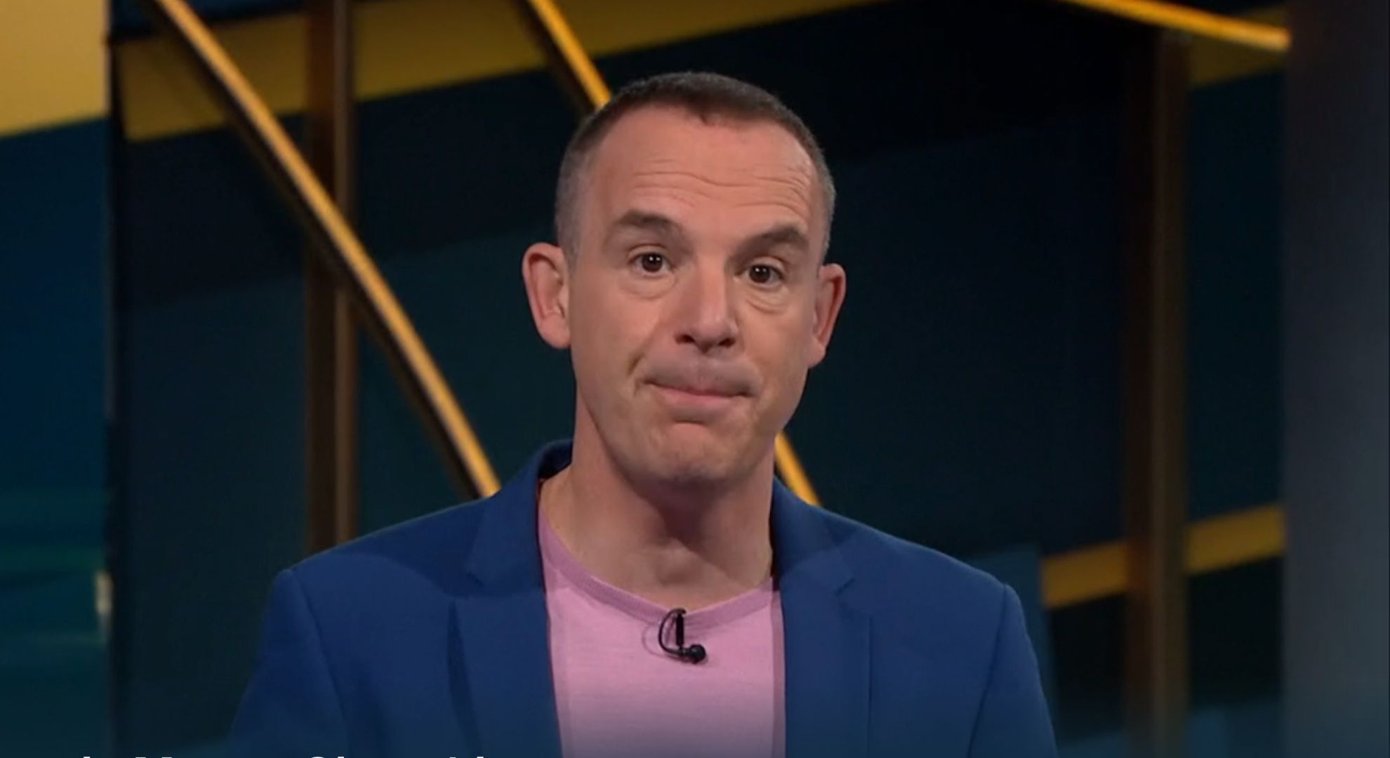 Martin Lewis hosting the Money Show