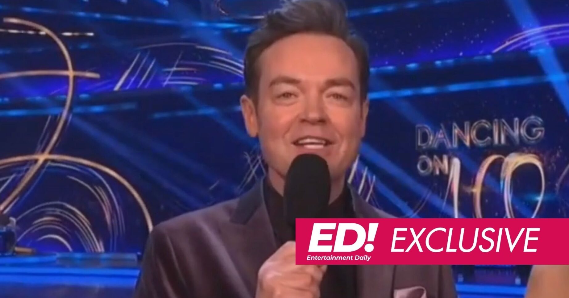 Brendan Cole speaking on Dancing On Ice