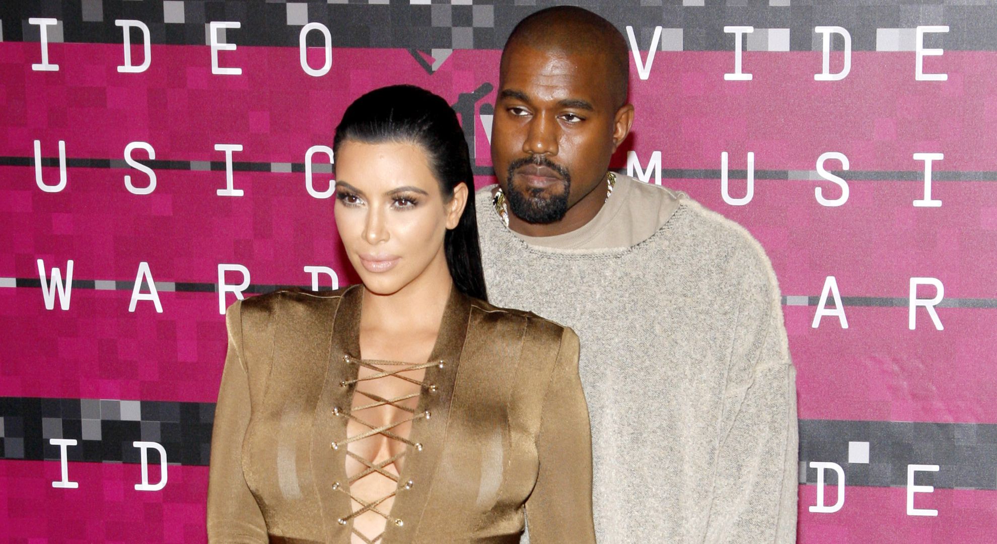 Kim Kardashian and Kanye West