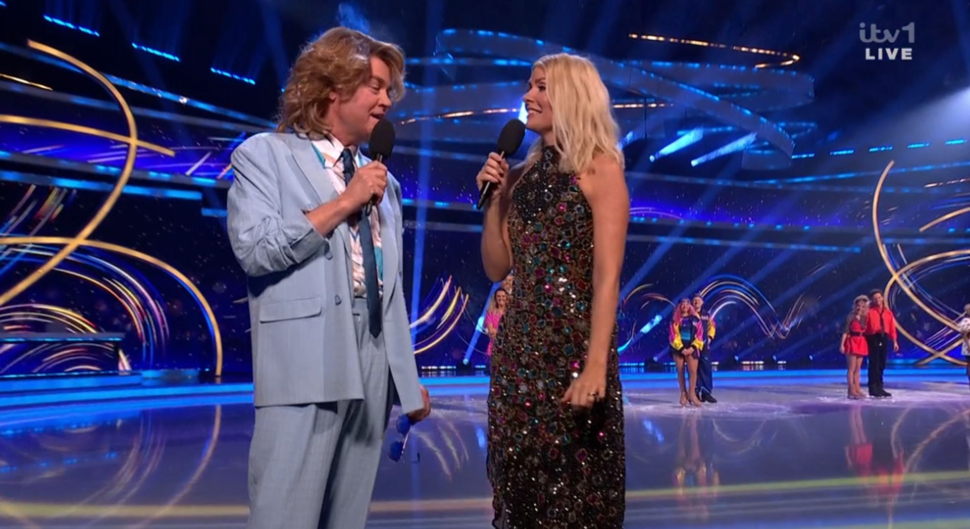 Stephen and Holly on Dancing on Ice