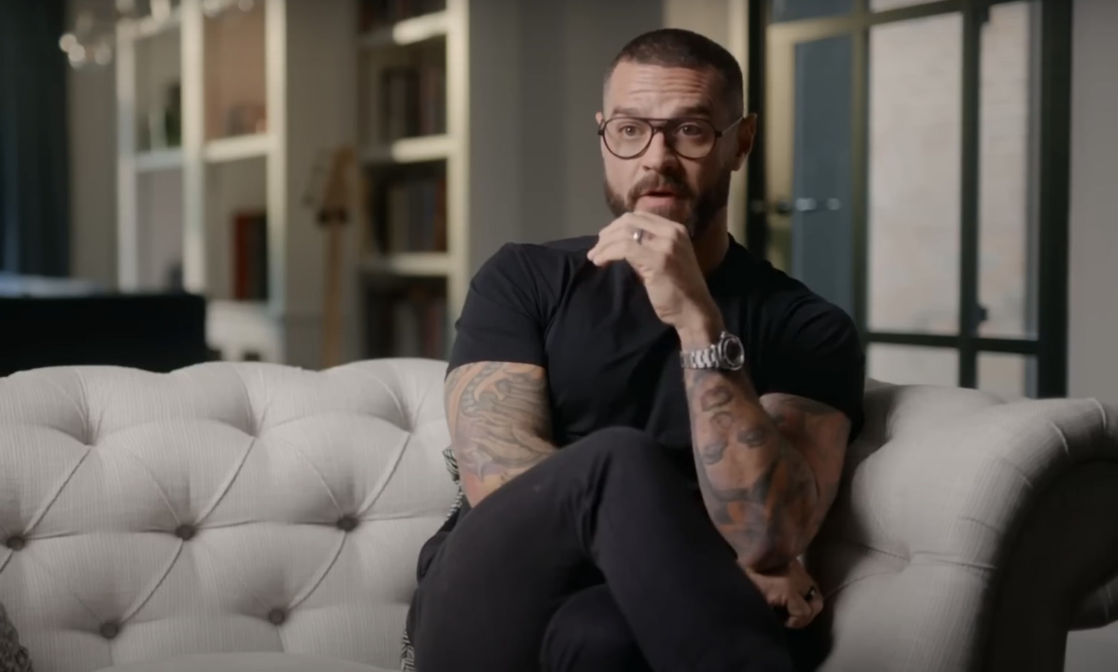 Matt Willis in the documentary Fighting Addiction