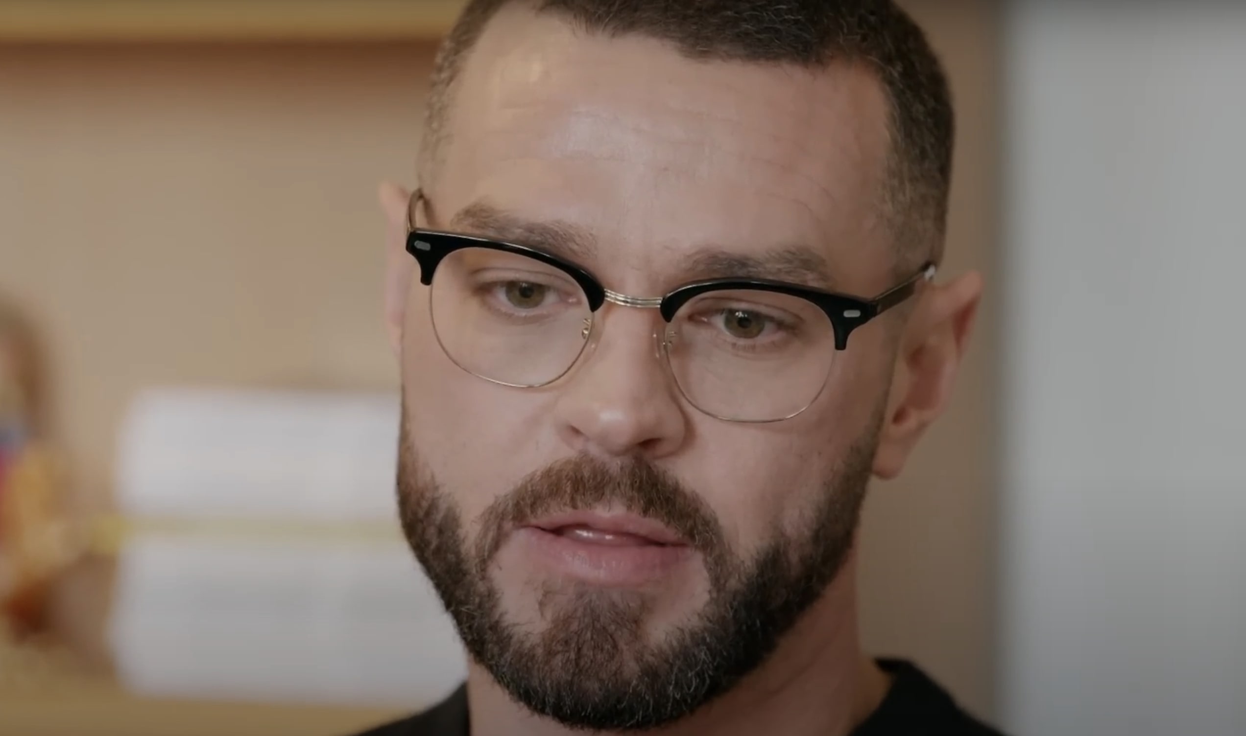 Matt Willis in the documentary Fighting Addiction