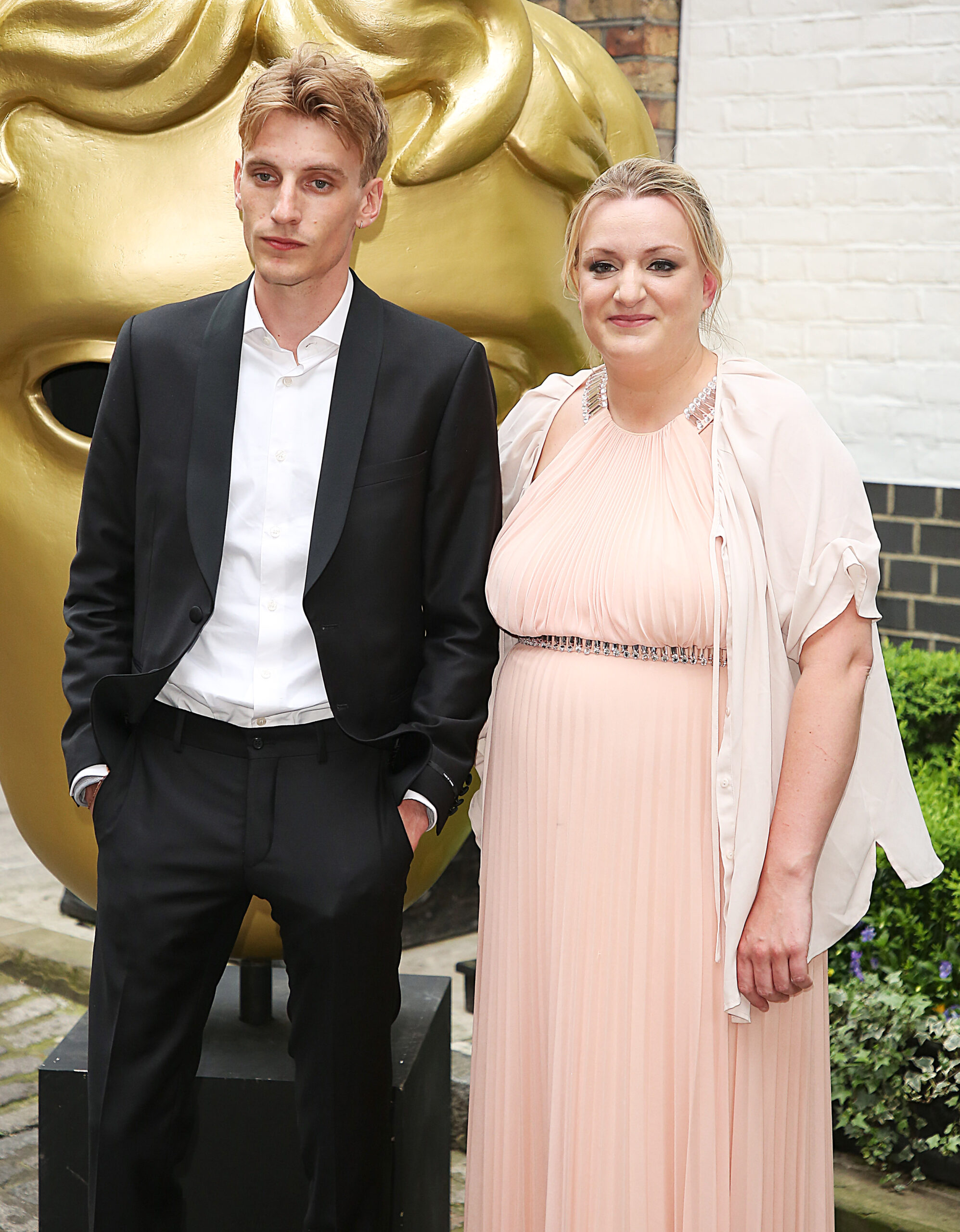 Daisy May and Charlie Cooper on the red carpet