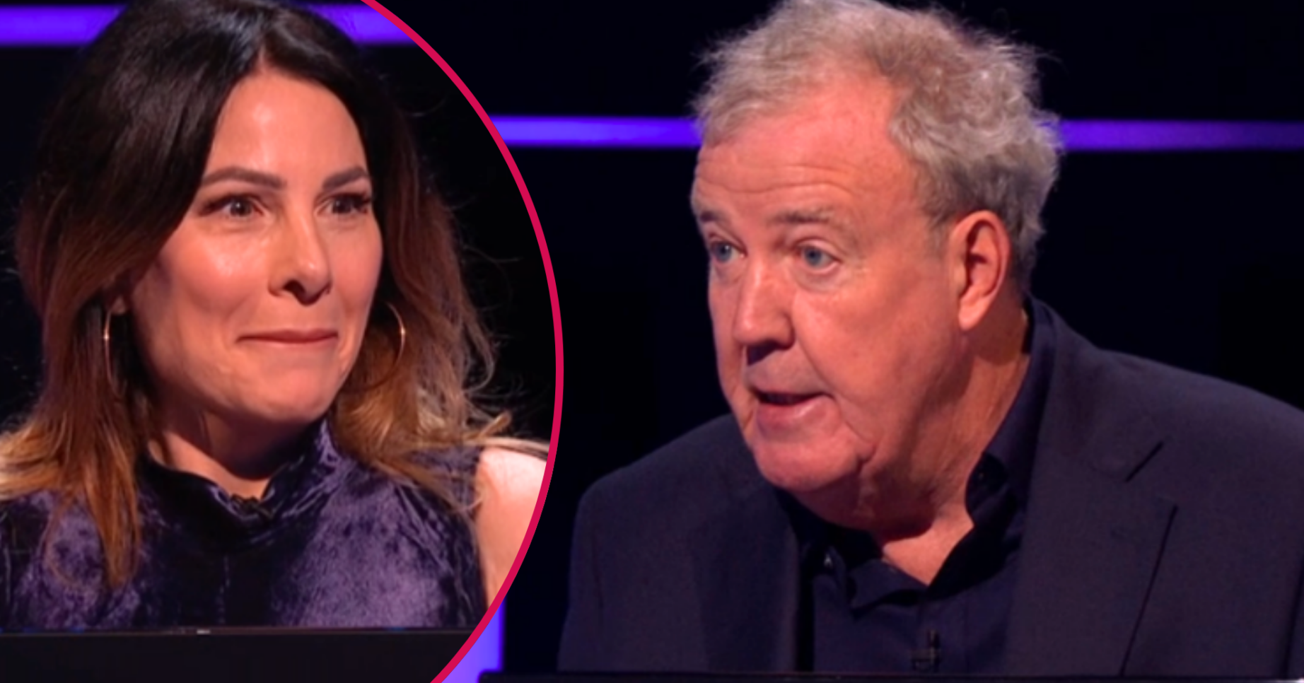 ED comp: Jeremy Clarkson / Lucrezia Millarini on Who Wants To Be a Millionaire