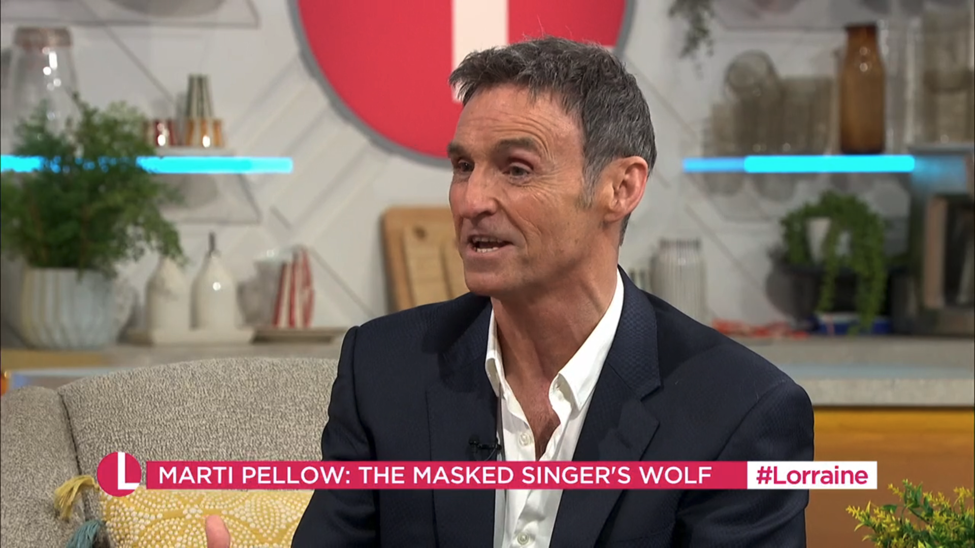 Marti Pellow speaking on Lorraine today
