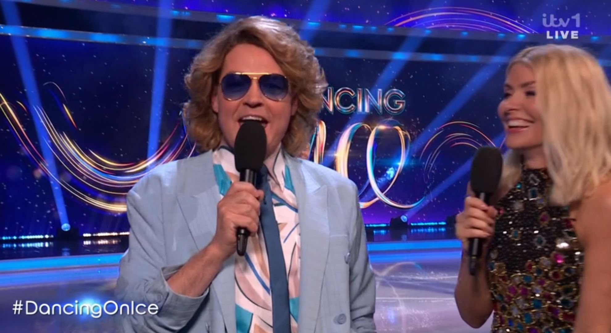 Holly and Stephen on Dancing on Ice