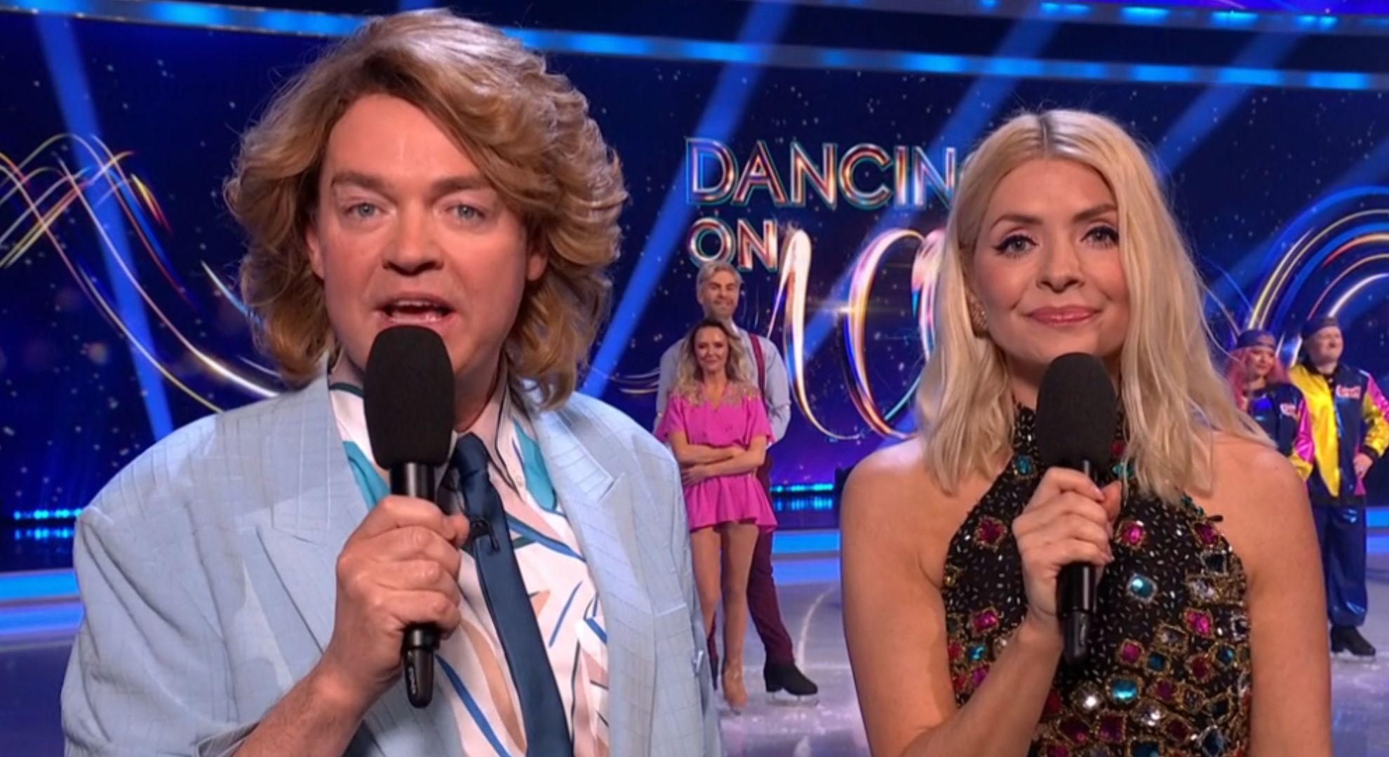 Holly and Stephen on Dancing on Ice