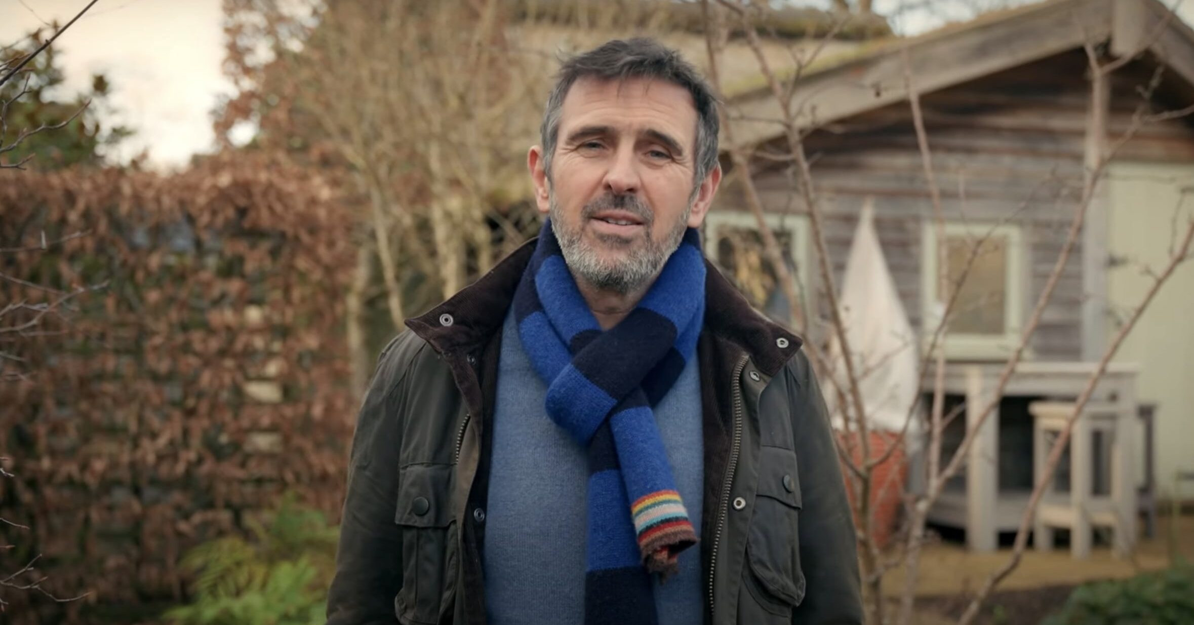 Still from the trailer for Adam Frost's 2025 tour by Fane Productions