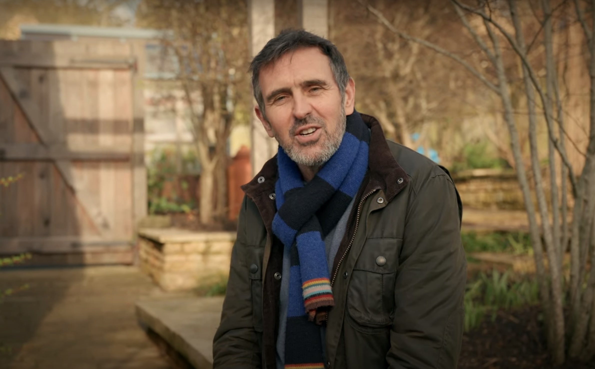 Still from the trailer for Adam Frost's 2025 tour by Fane Productions