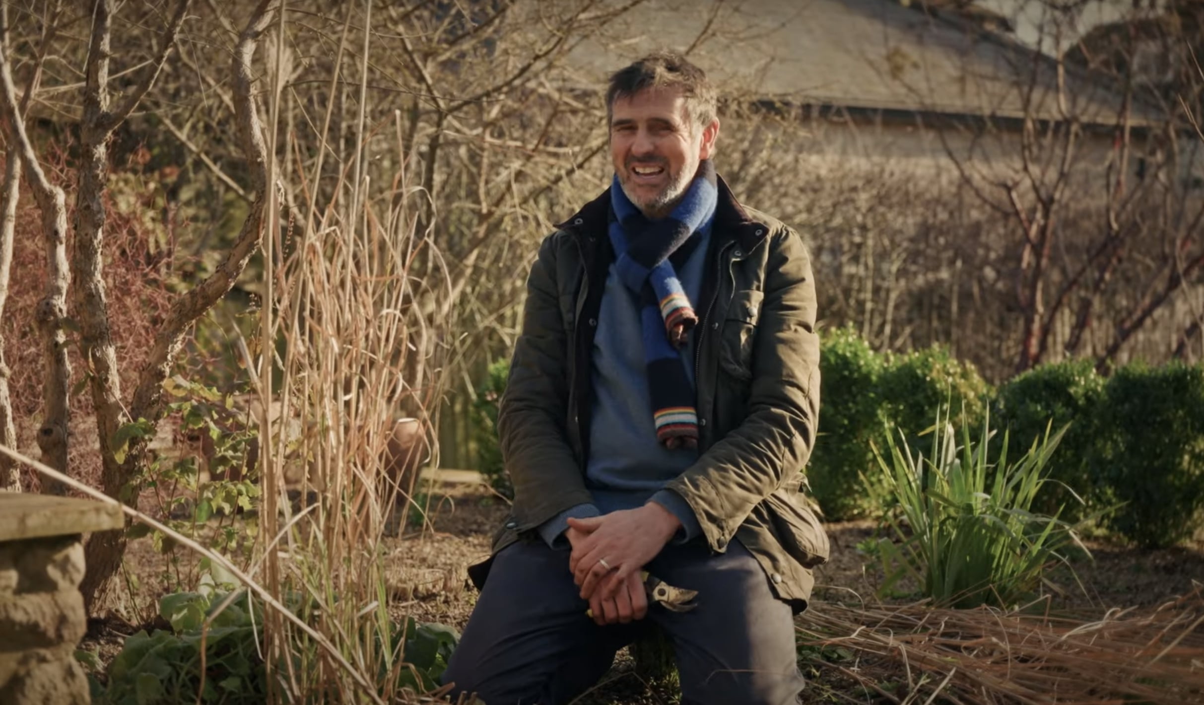 Still from the trailer for Adam Frost's 2025 tour by Fane Productions