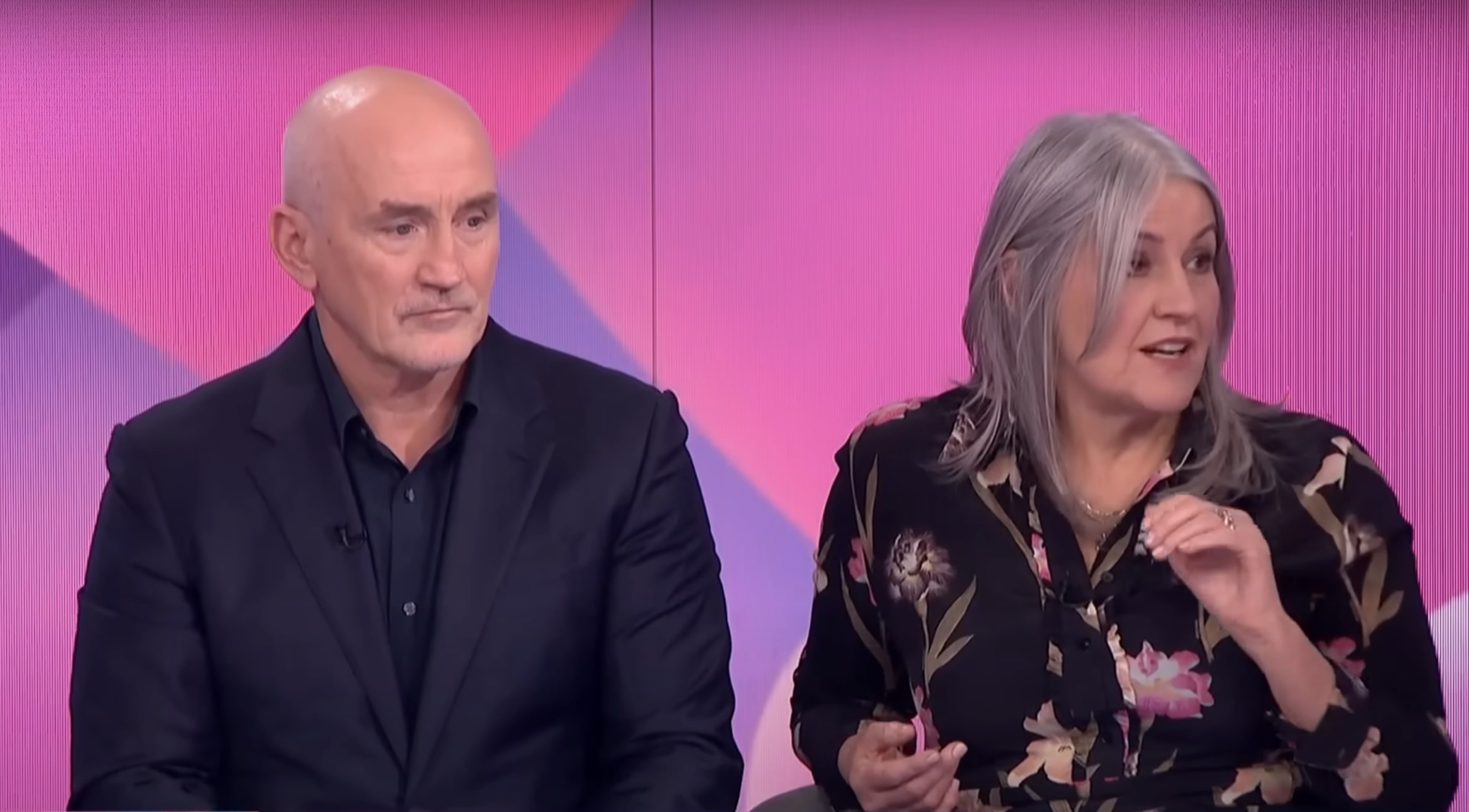 Barry and Sandra McGuigan on Loose Women