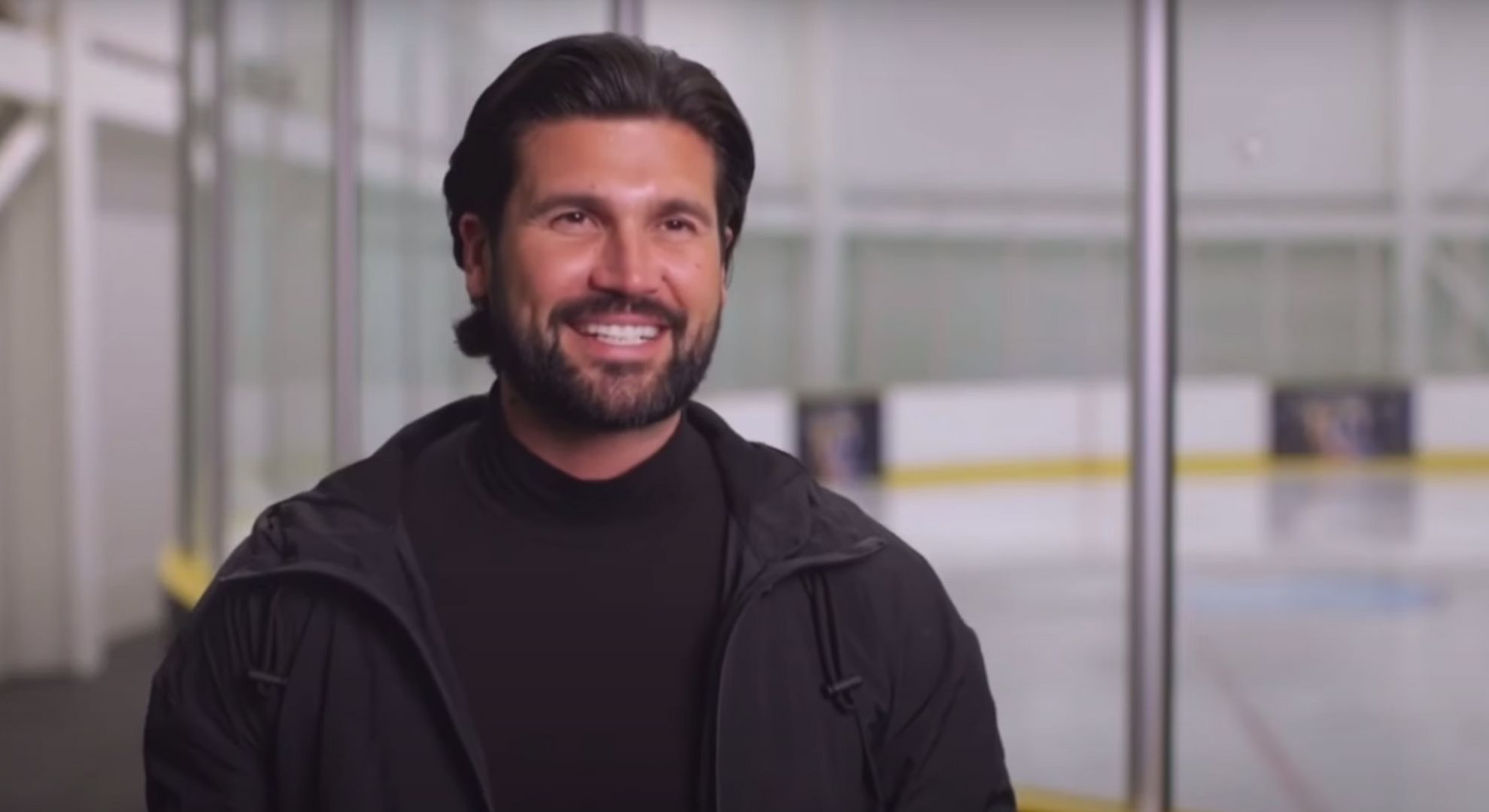 Dan Edgar beams on Dancing On Ice