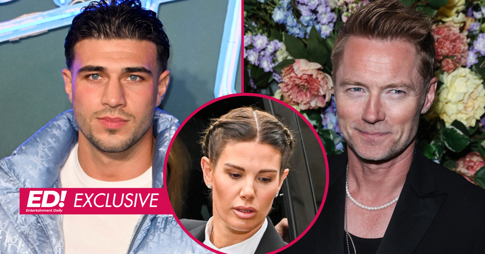 Tommy Fury, Rebekah Vardy, Ronan Keating