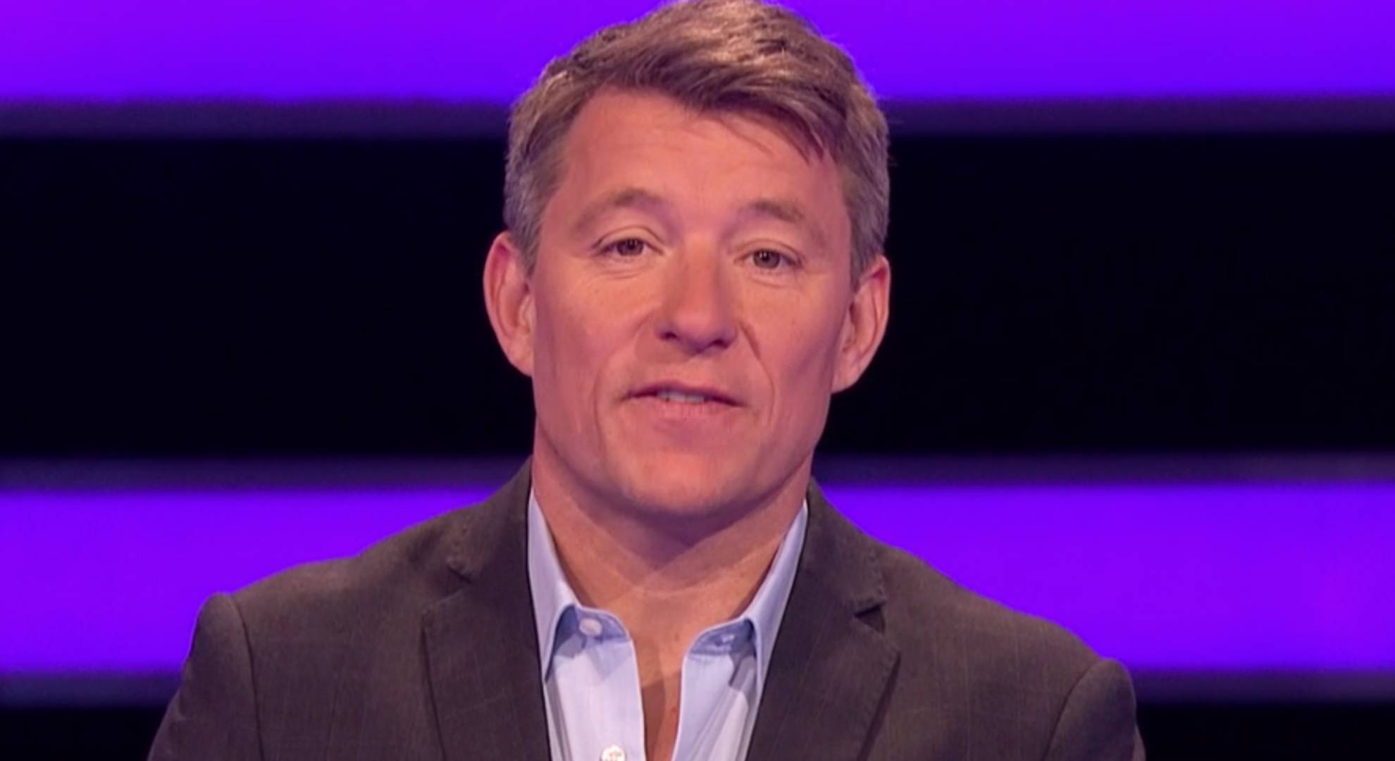 Ben Shephard speaking to camera