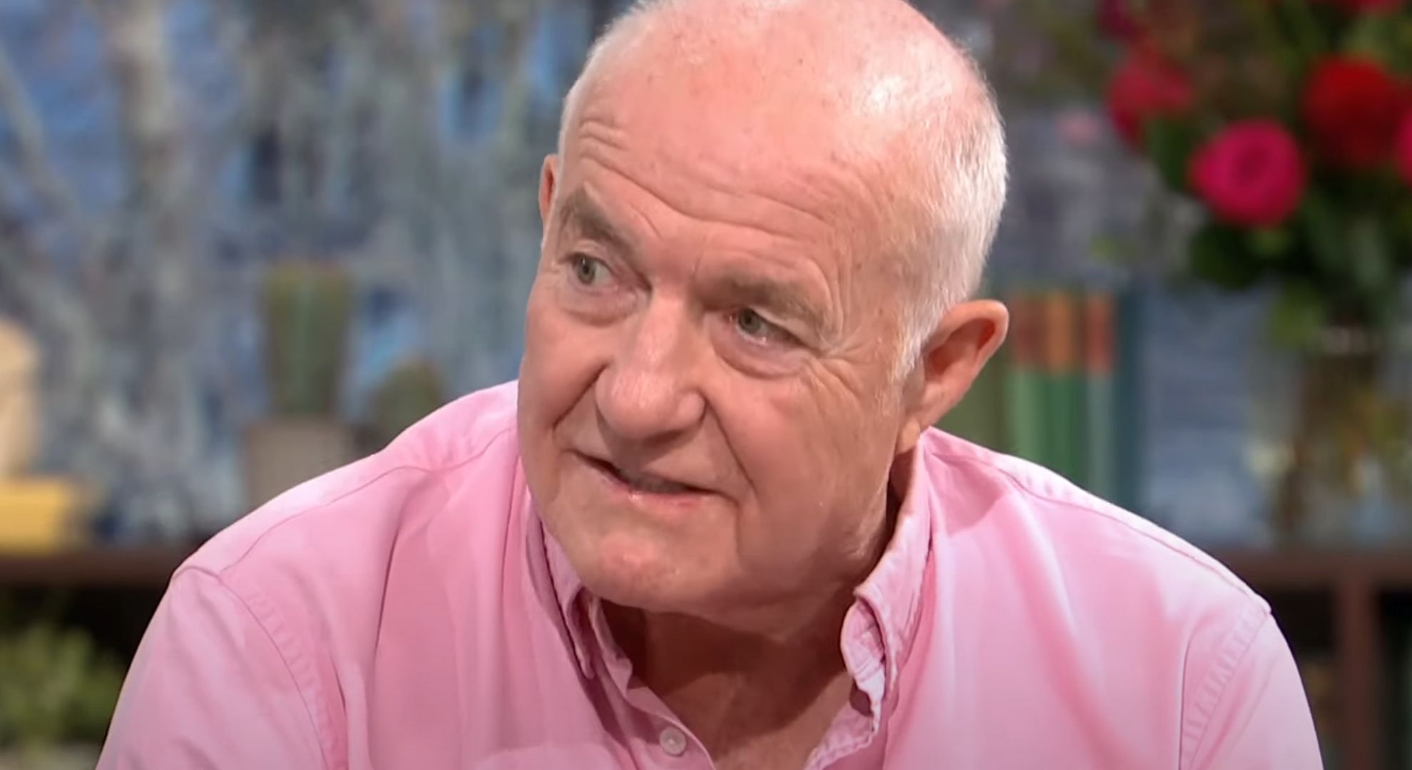 Rick Stein looking to his right