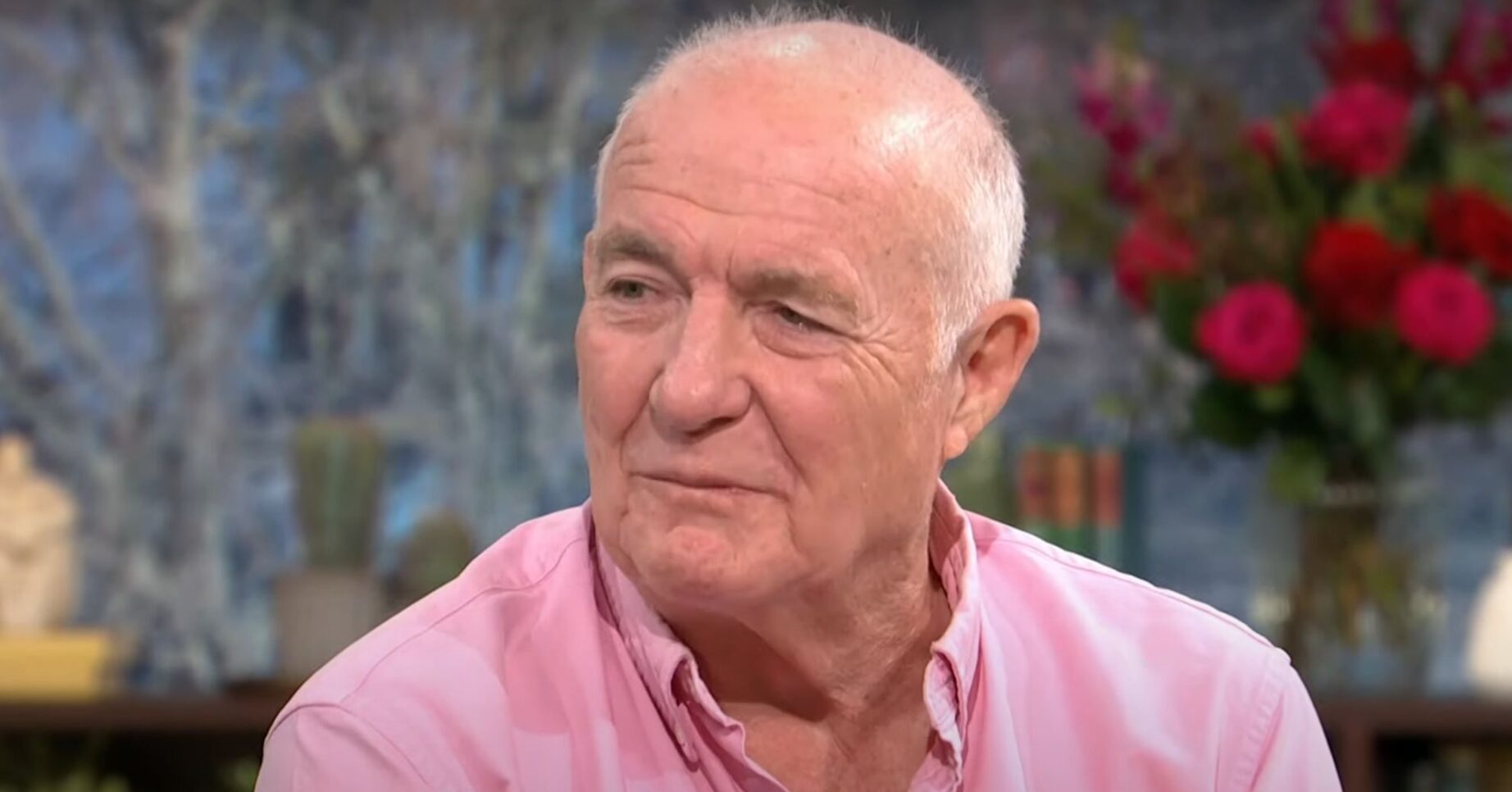 Rick Stein looking to his right